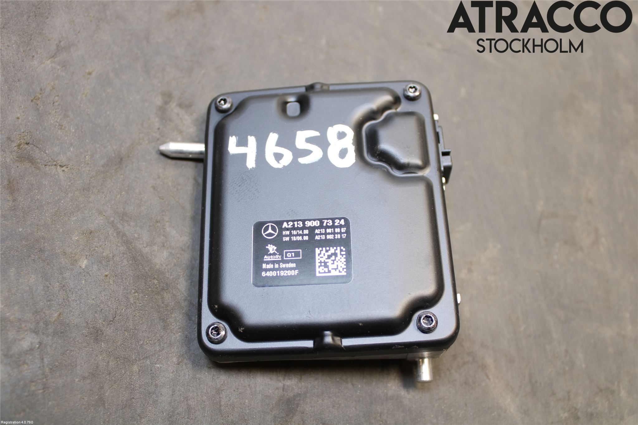 Mercedes-Benz MB E-KLASS (W213) 16-23 Sensor Kollisjonsbeskyttelse