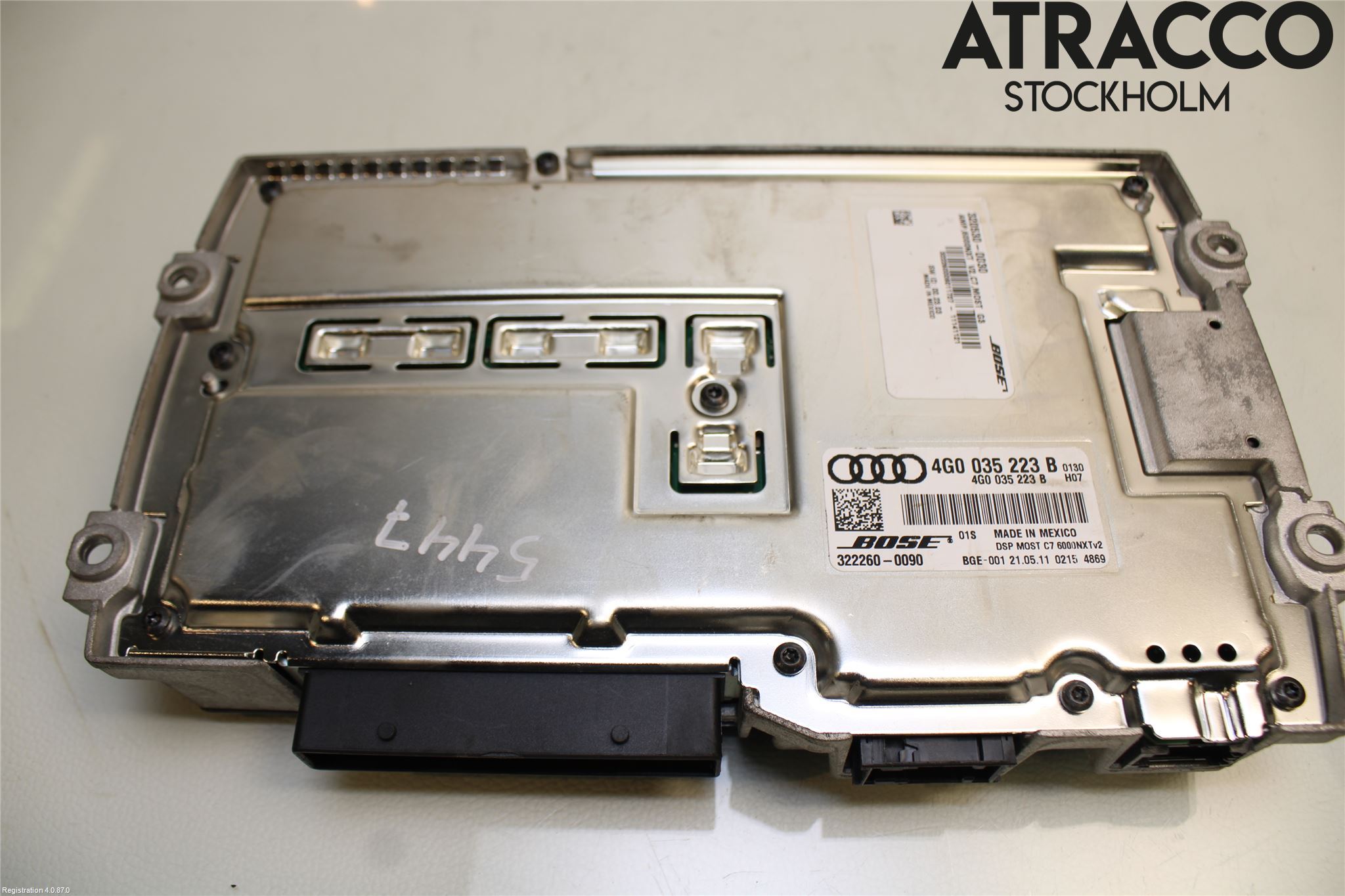 Audi A6/S6 4G 11-18 Stereo Forsterker