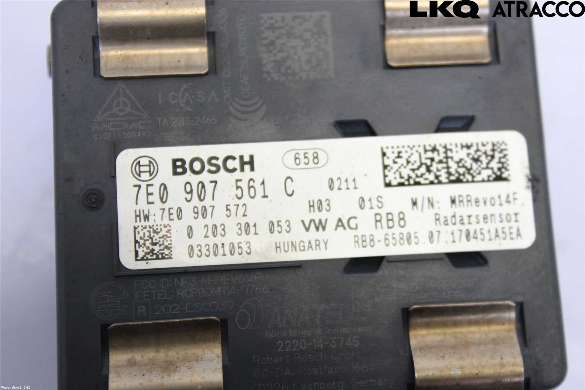 Volkswagen VW TRANSP/CARAVELLE (T6) 16-22 Sensor Fartsbegrensning