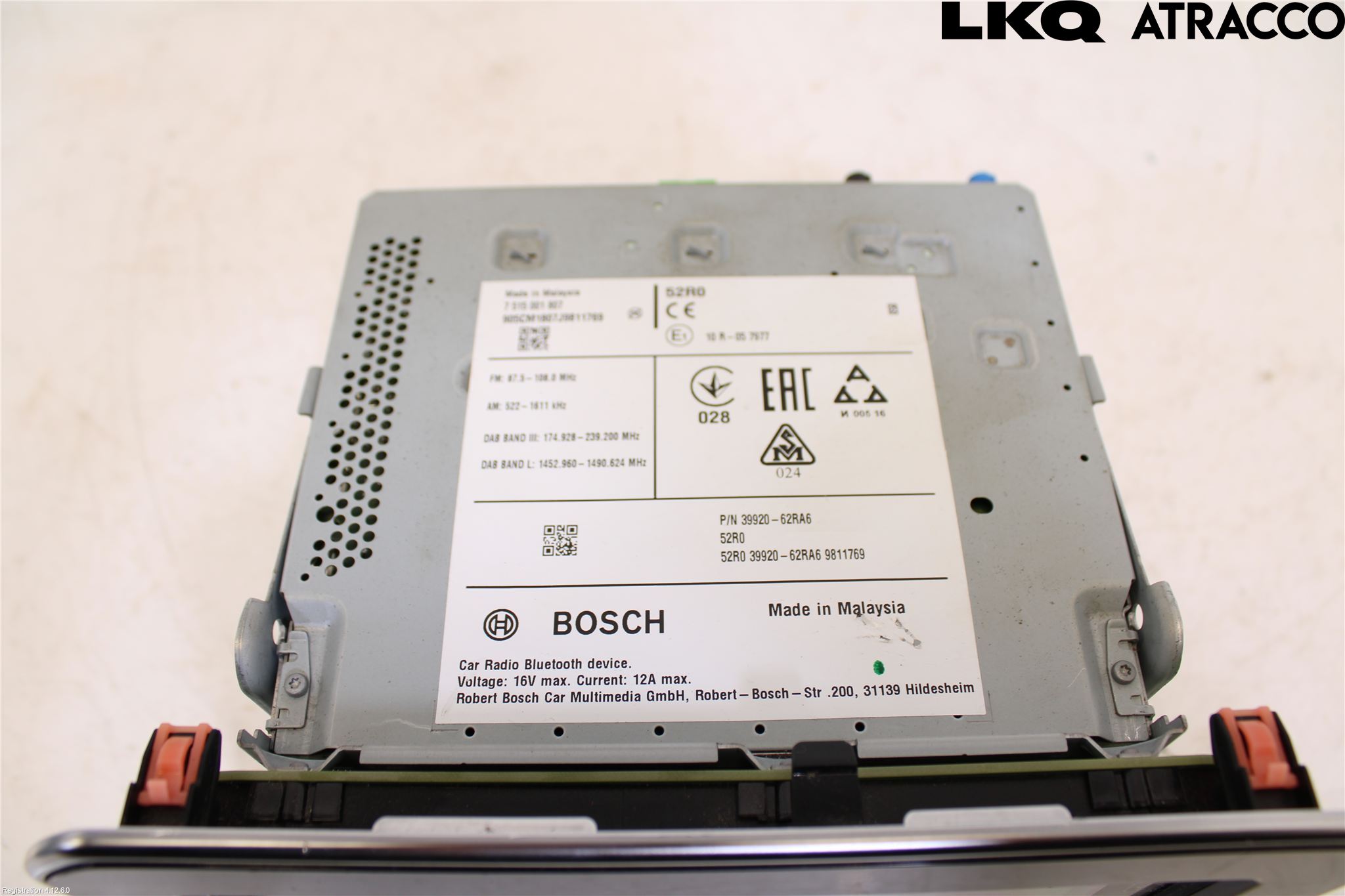 Suzuki IGNIS 01-20 Stereo Radio Med Cd