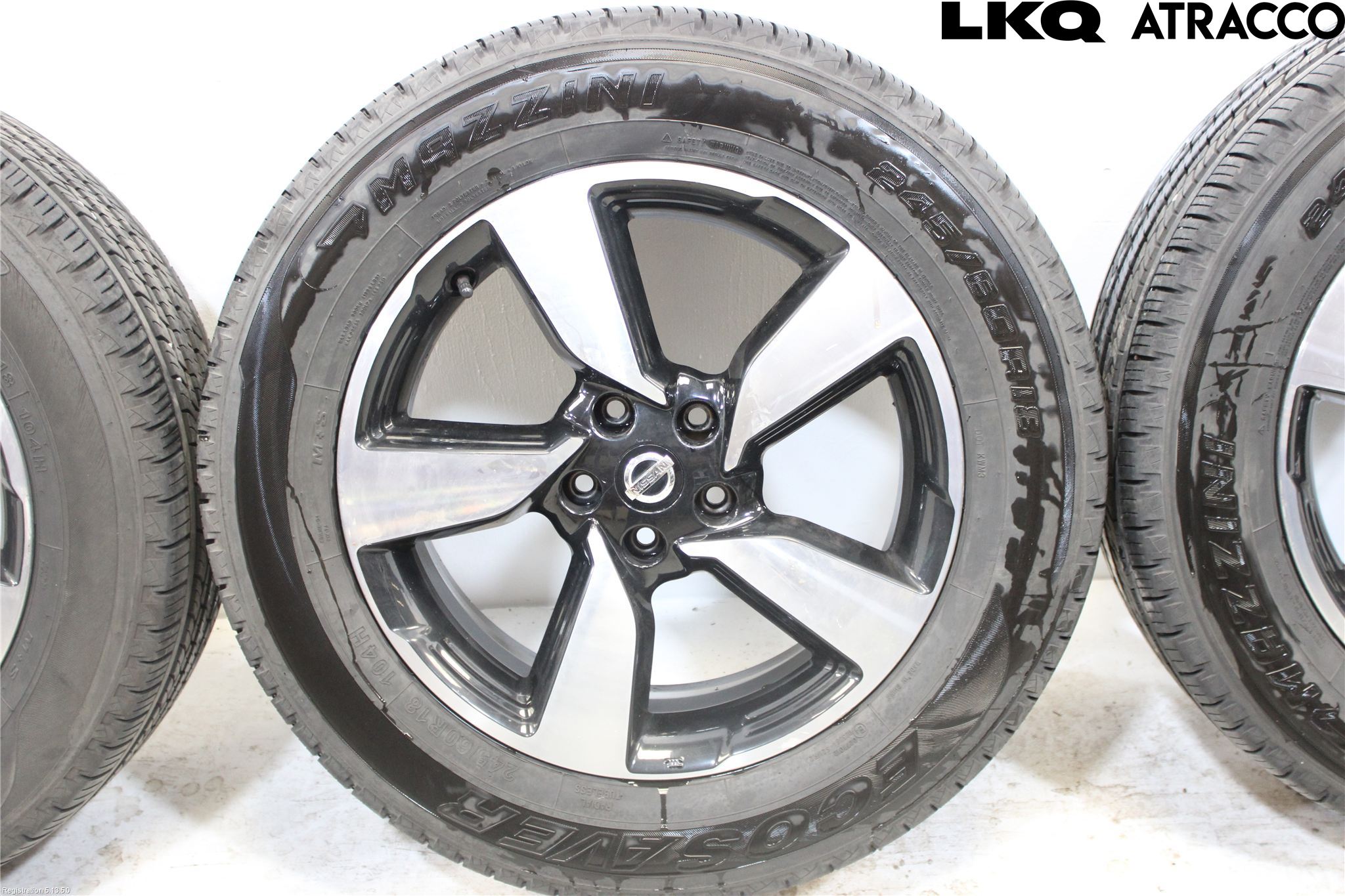 Nissan QASHQAI 14-17 Felg Aluminium Sett 4Stk