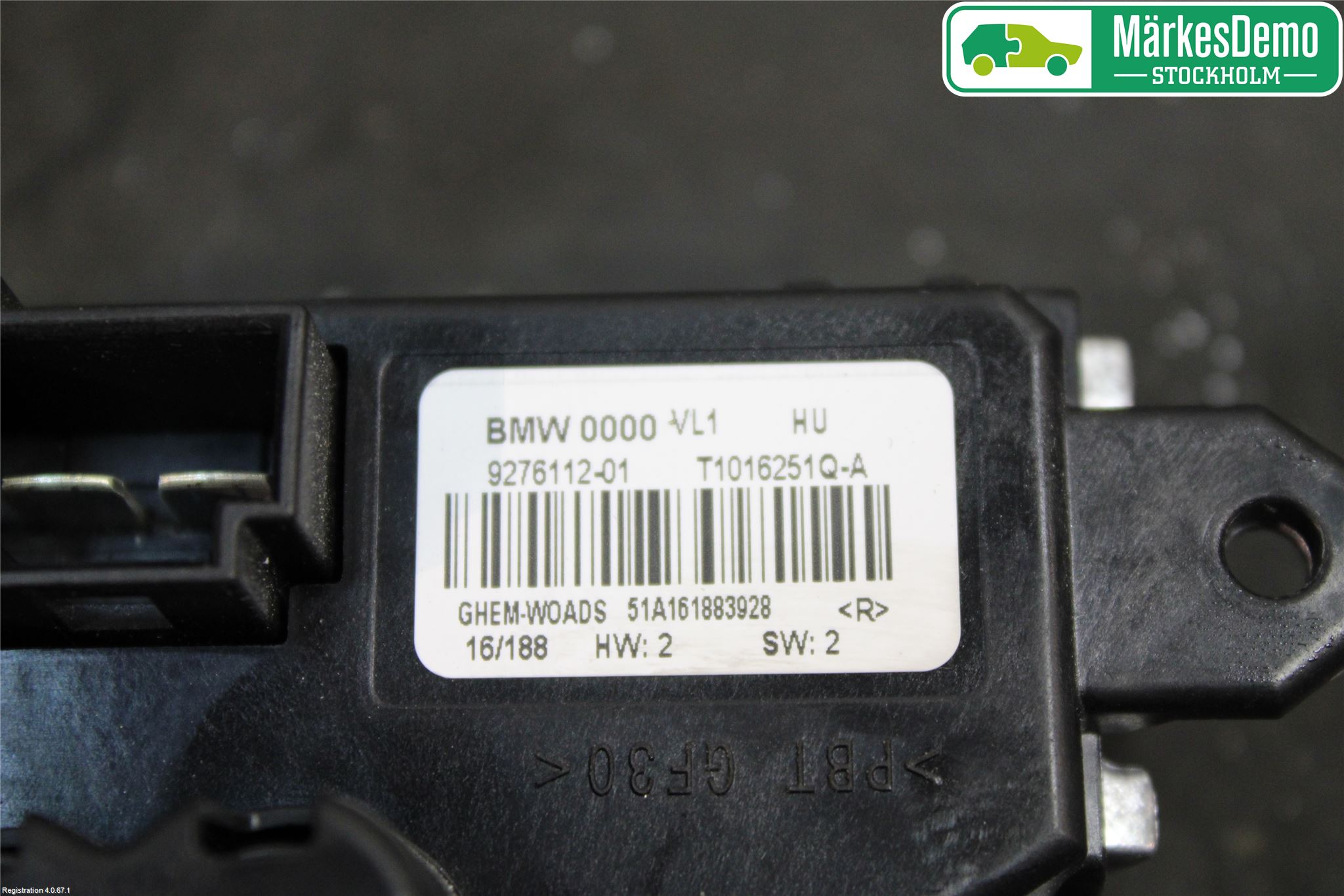 BMW X5 F15 13-18 Varmeapparat Viftemotstand