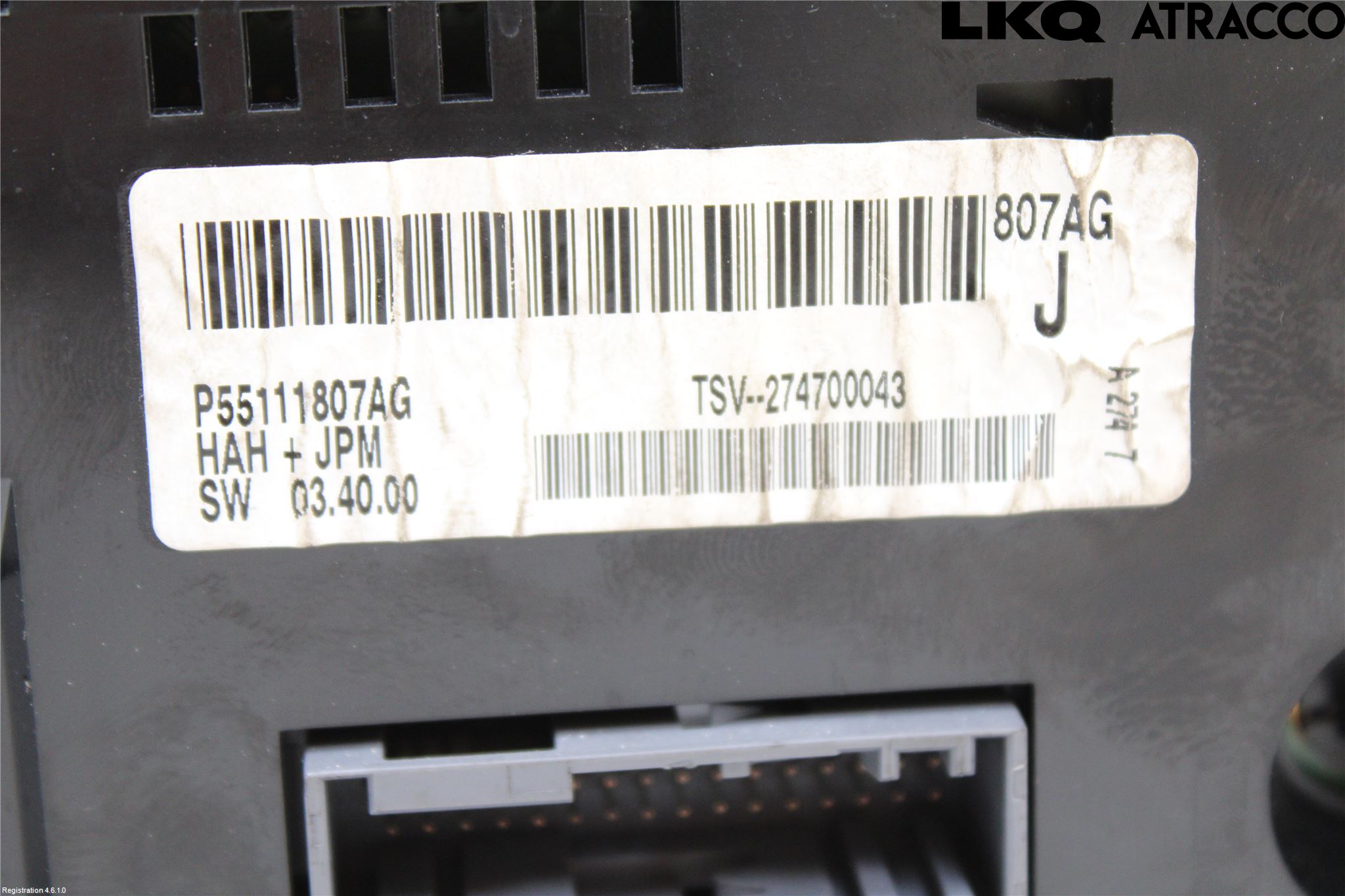 Chrysler CHR VOYAGER     04-07 Varme Ac Betjening-Display