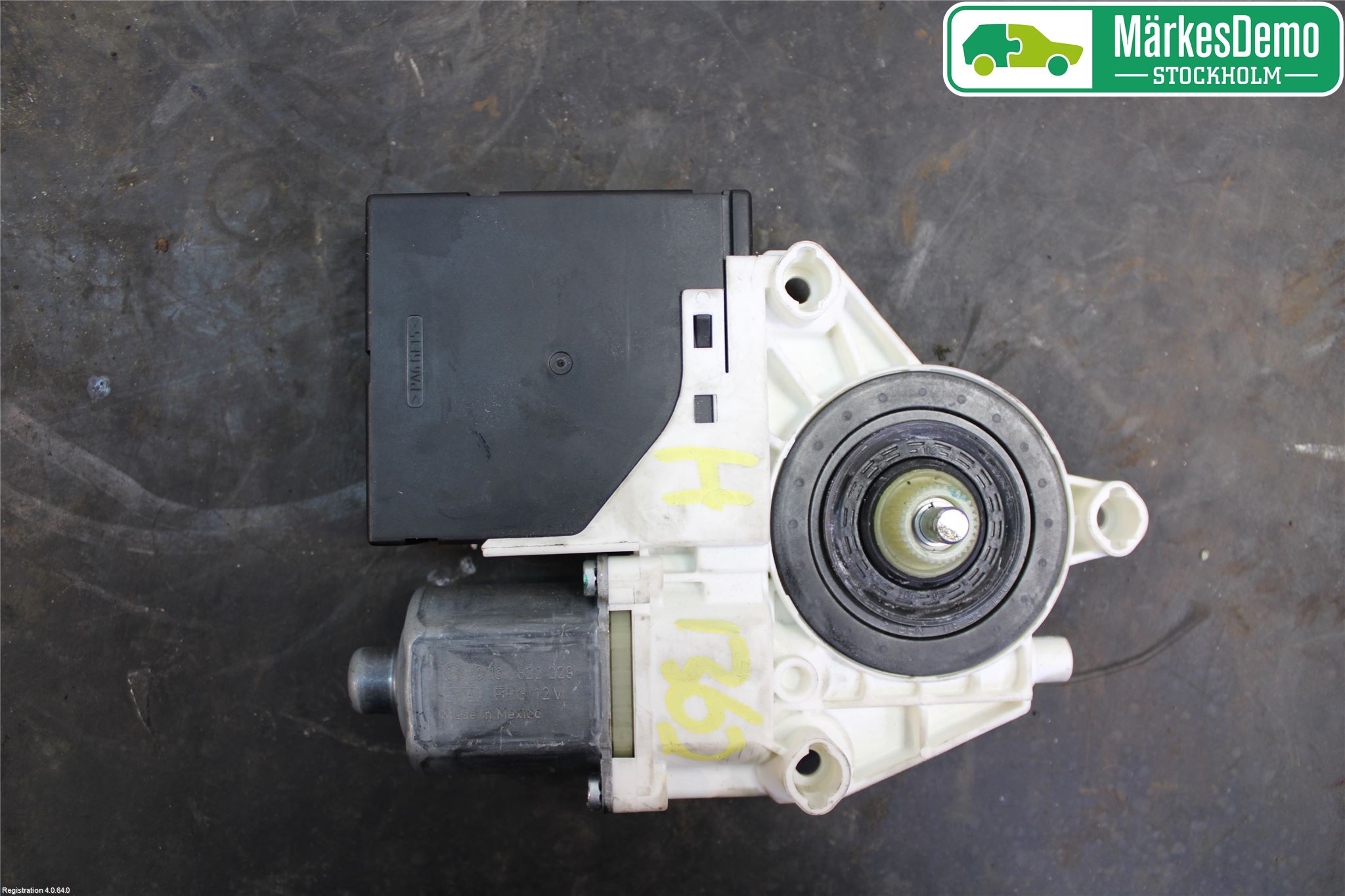 Volkswagen VW GOLF VI 09-13 Vindusheismotor