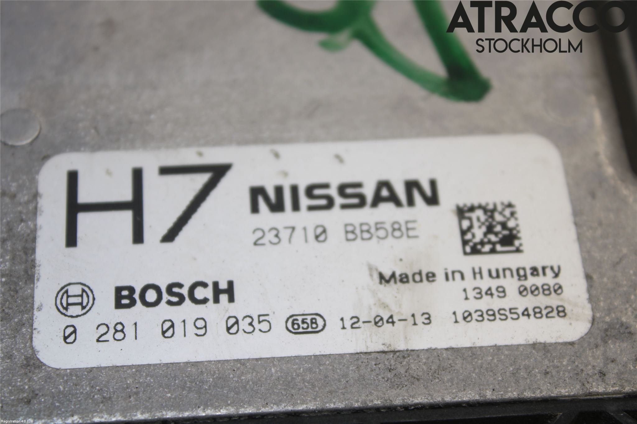 Nissan QASHQAI 10-14 Styreenhet Innsprøytning