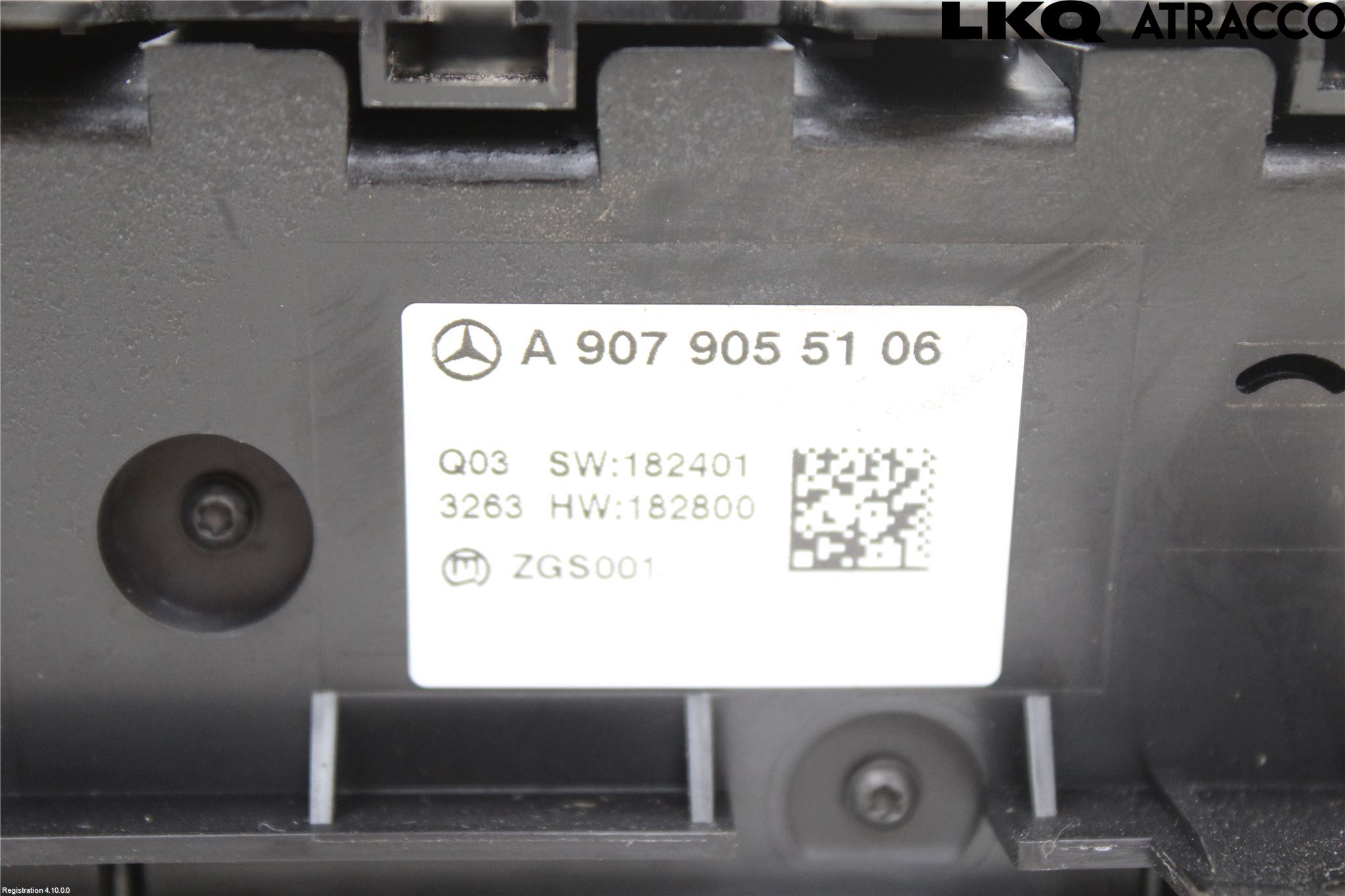 Mercedes-Benz MB SPRINTER (W907/W910) 19- Varme Ac Betjening-Display