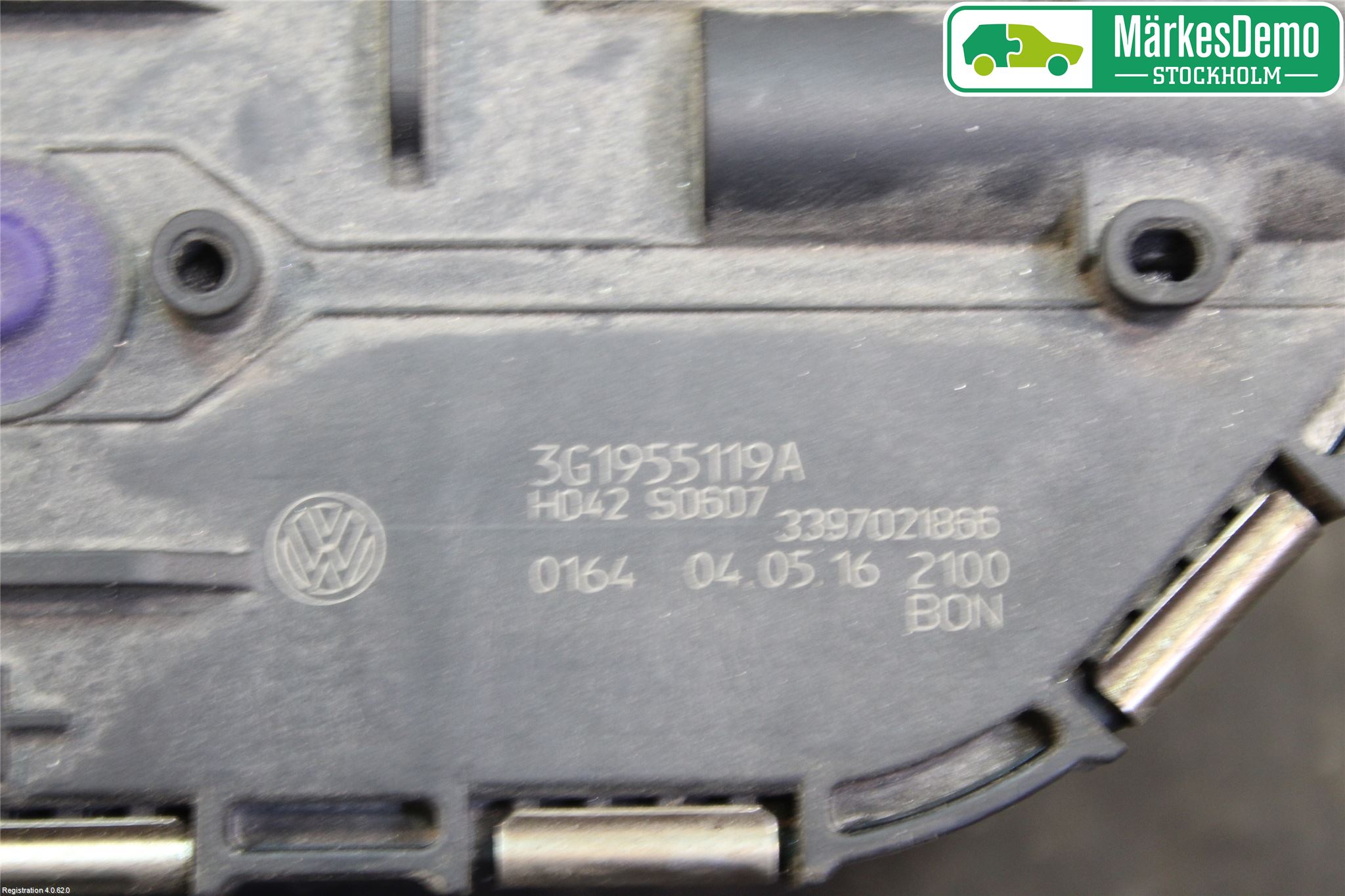 Volkswagen VW PASSAT 15-19 Viskermotor Frontrute