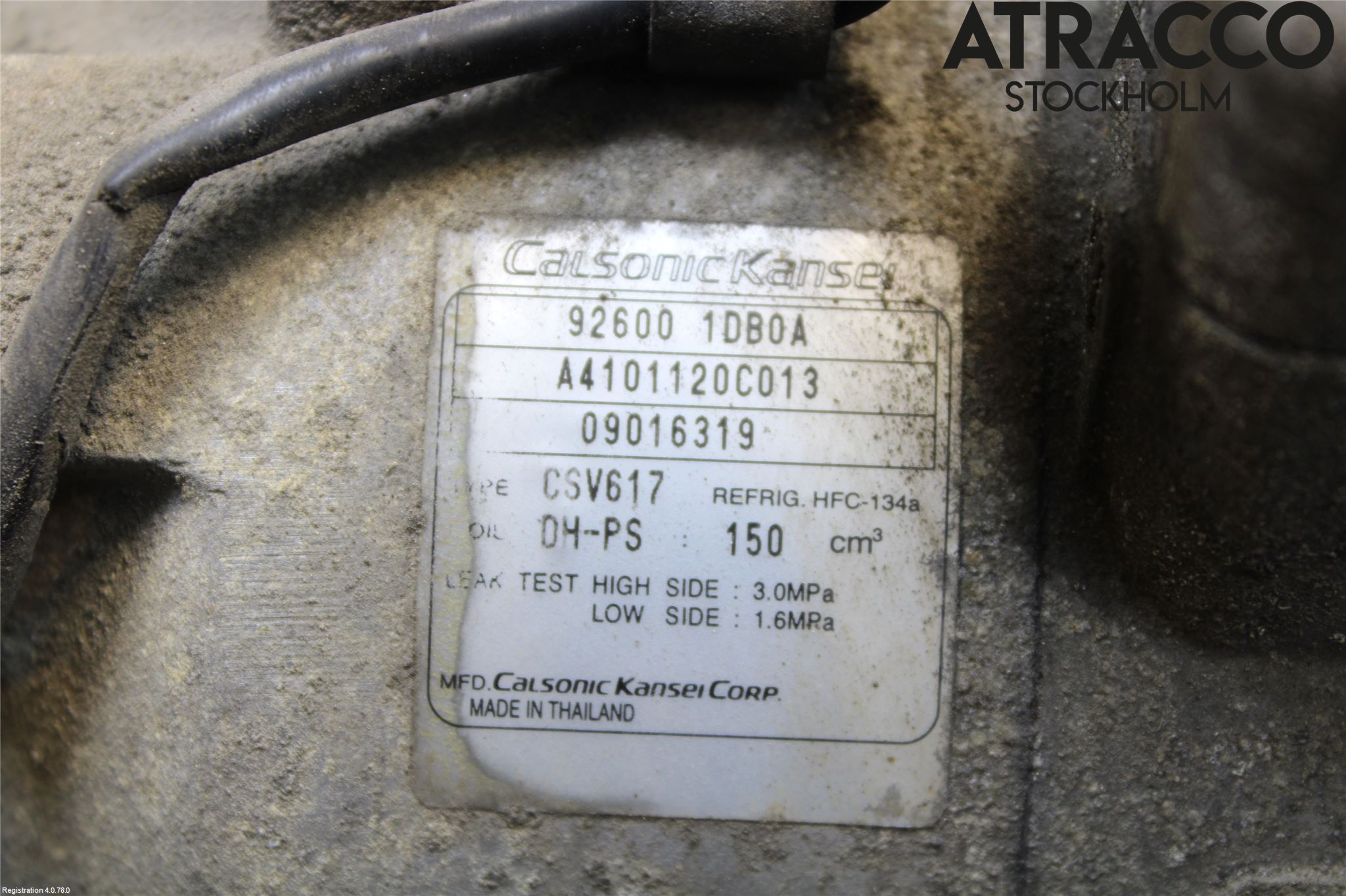 Nissan QASHQAI+2  08-10 Varme Ac Kompressor