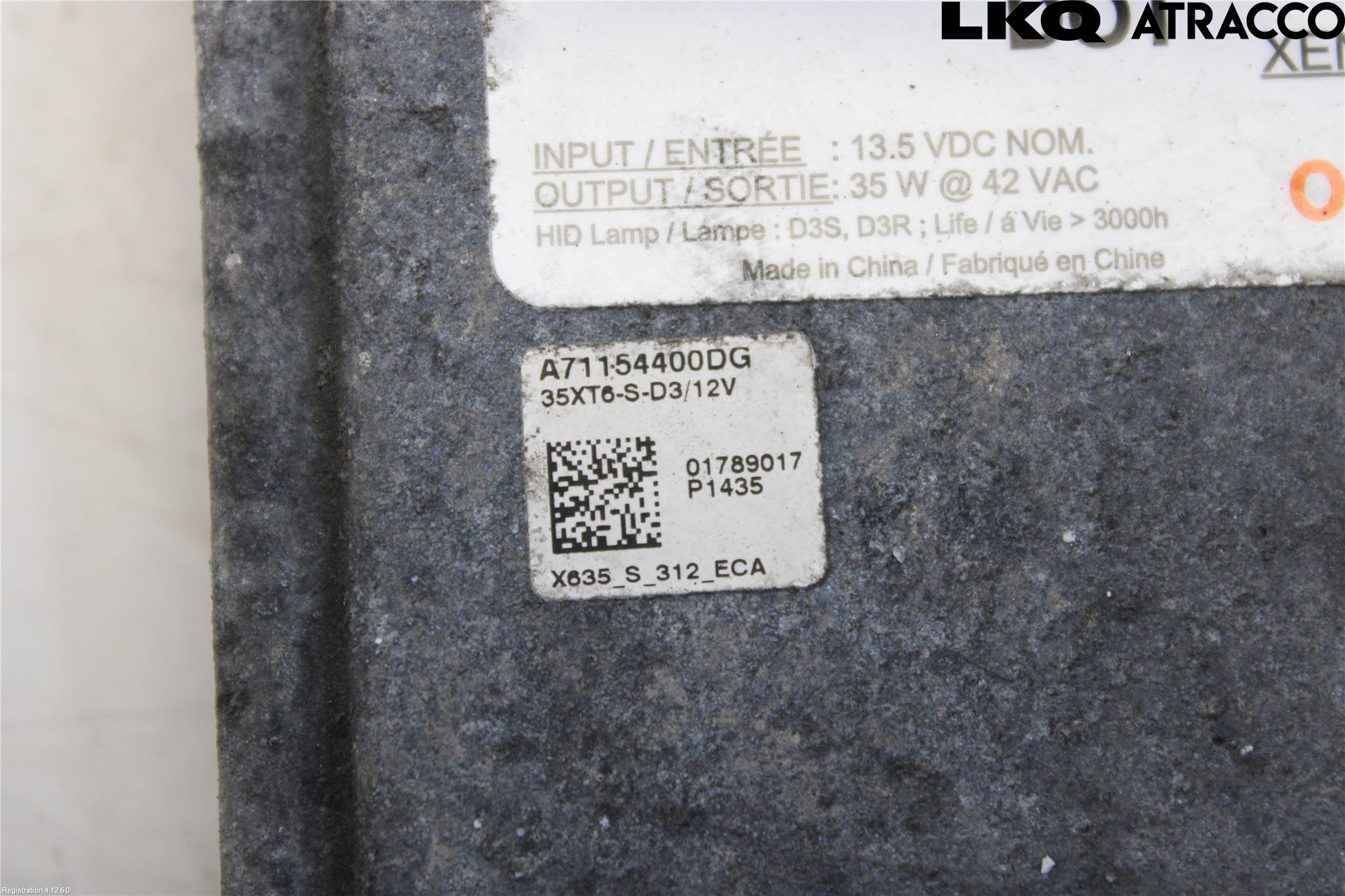 Landrover LAND ROVER RANGE ROVER EVOQUE (L538) 11-18 Styreenhet Xenon