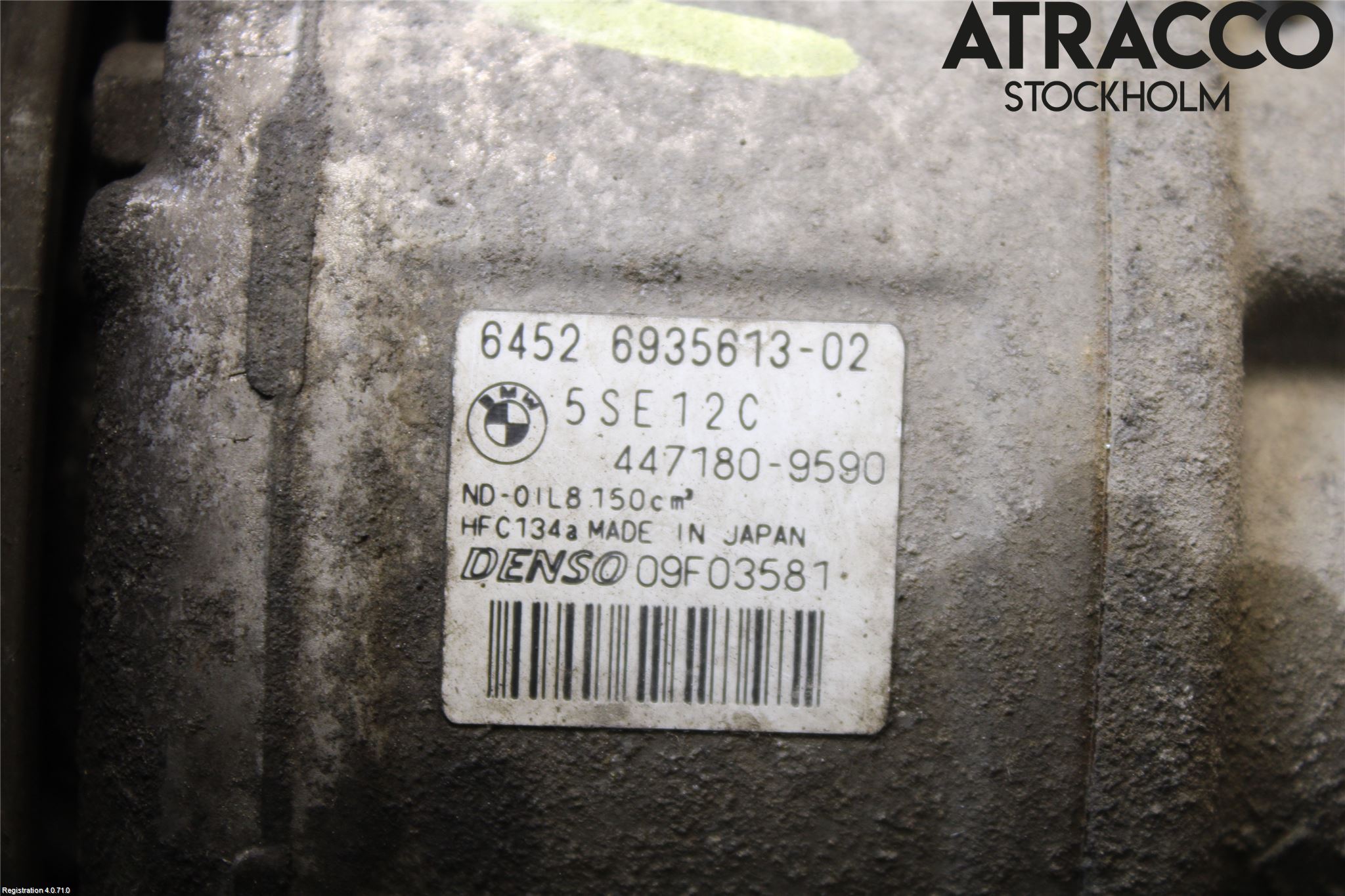 BMW 1 E87/81 5D/3D 03-11 Varme Ac Kompressor