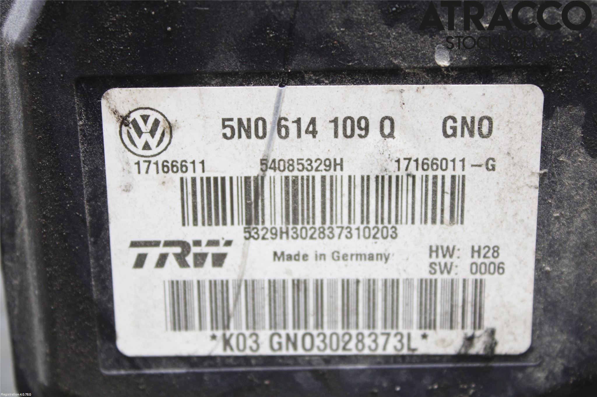 Volkswagen VW TIGUAN 07-16 Abs Hydraulikkaggregat
