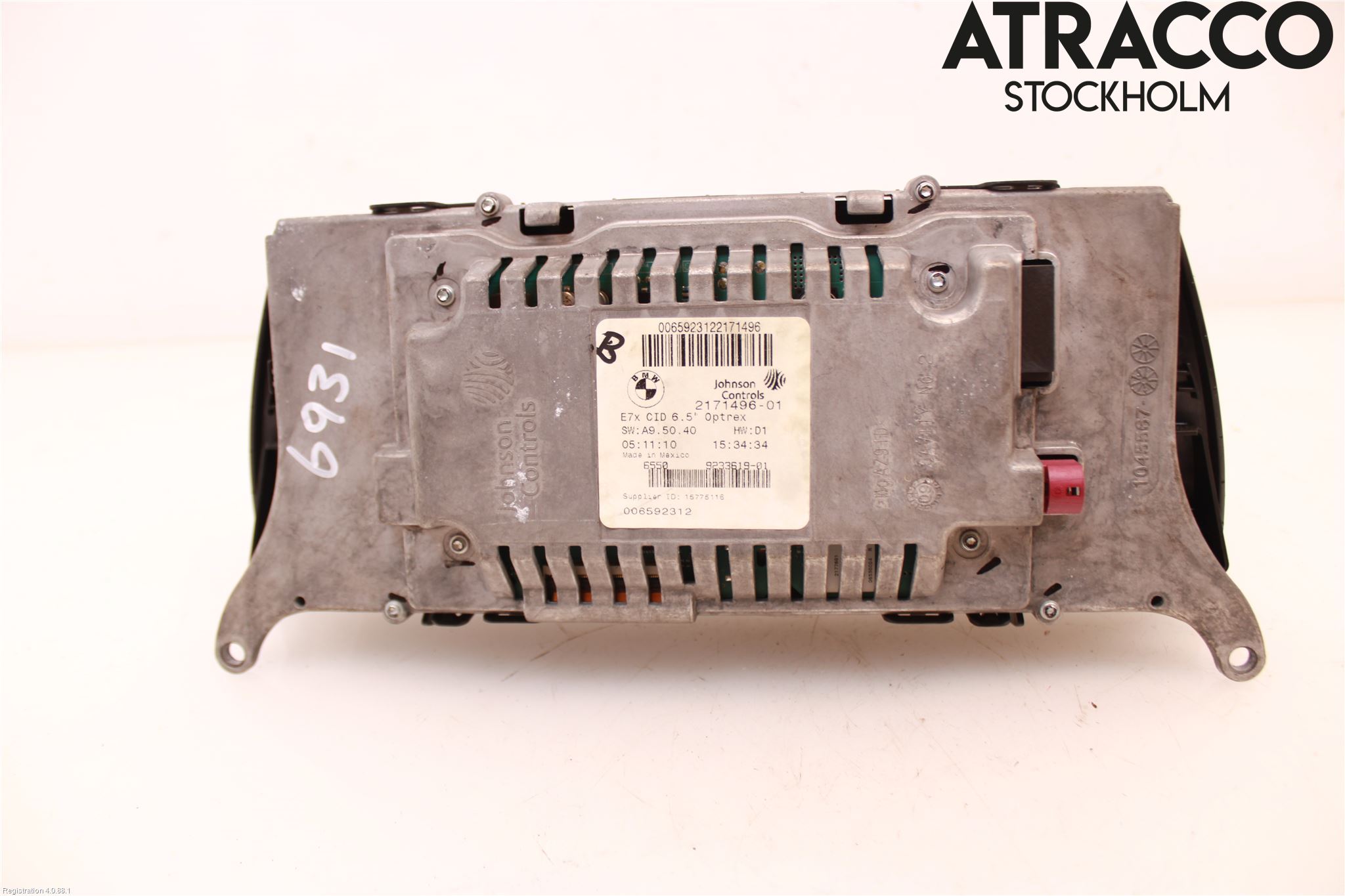BMW X6 E71/E72   08-14 Stereo Radio Med Cd