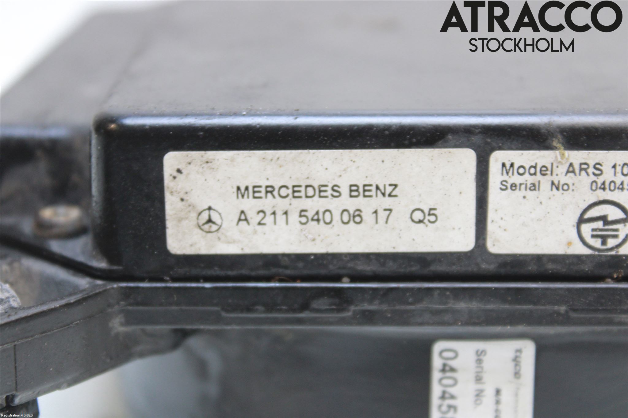 Mercedes-Benz MB E-KLASS (W211) 02-09 Sensor Fartsbegrensning