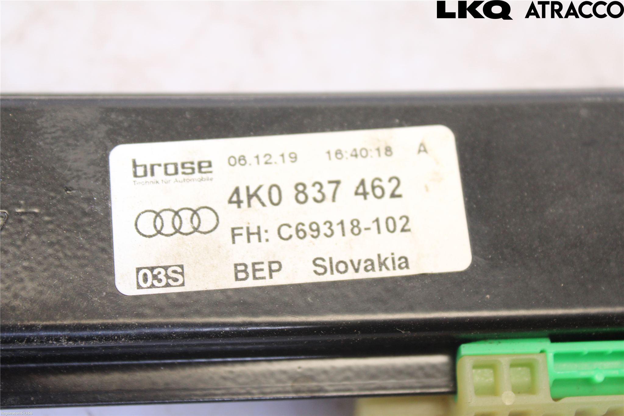 Audi A6 F2/C8 19- Vindusheis