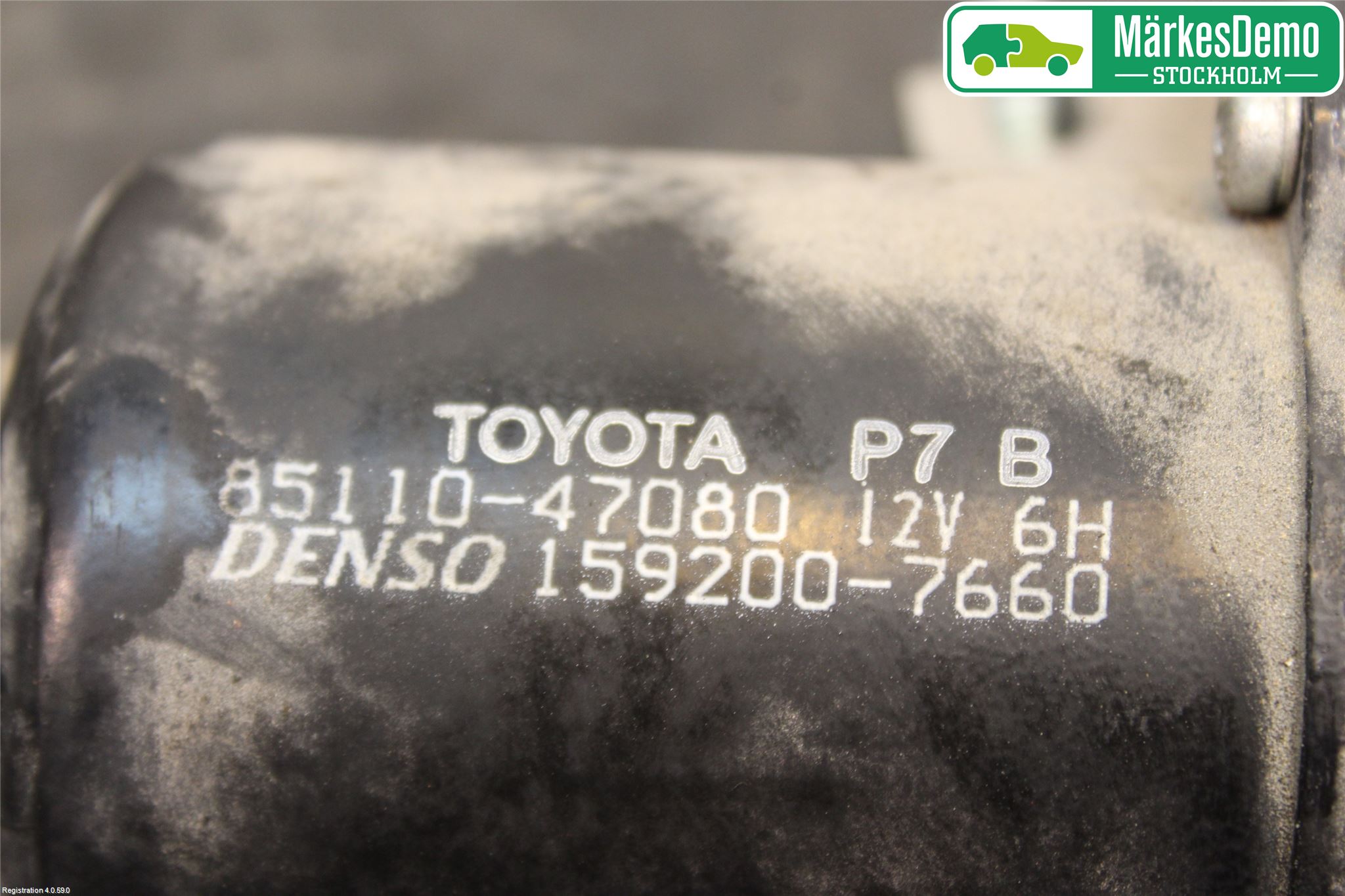 Toyota PRIUS NWH20 04-08 Viskermotor Frontrute