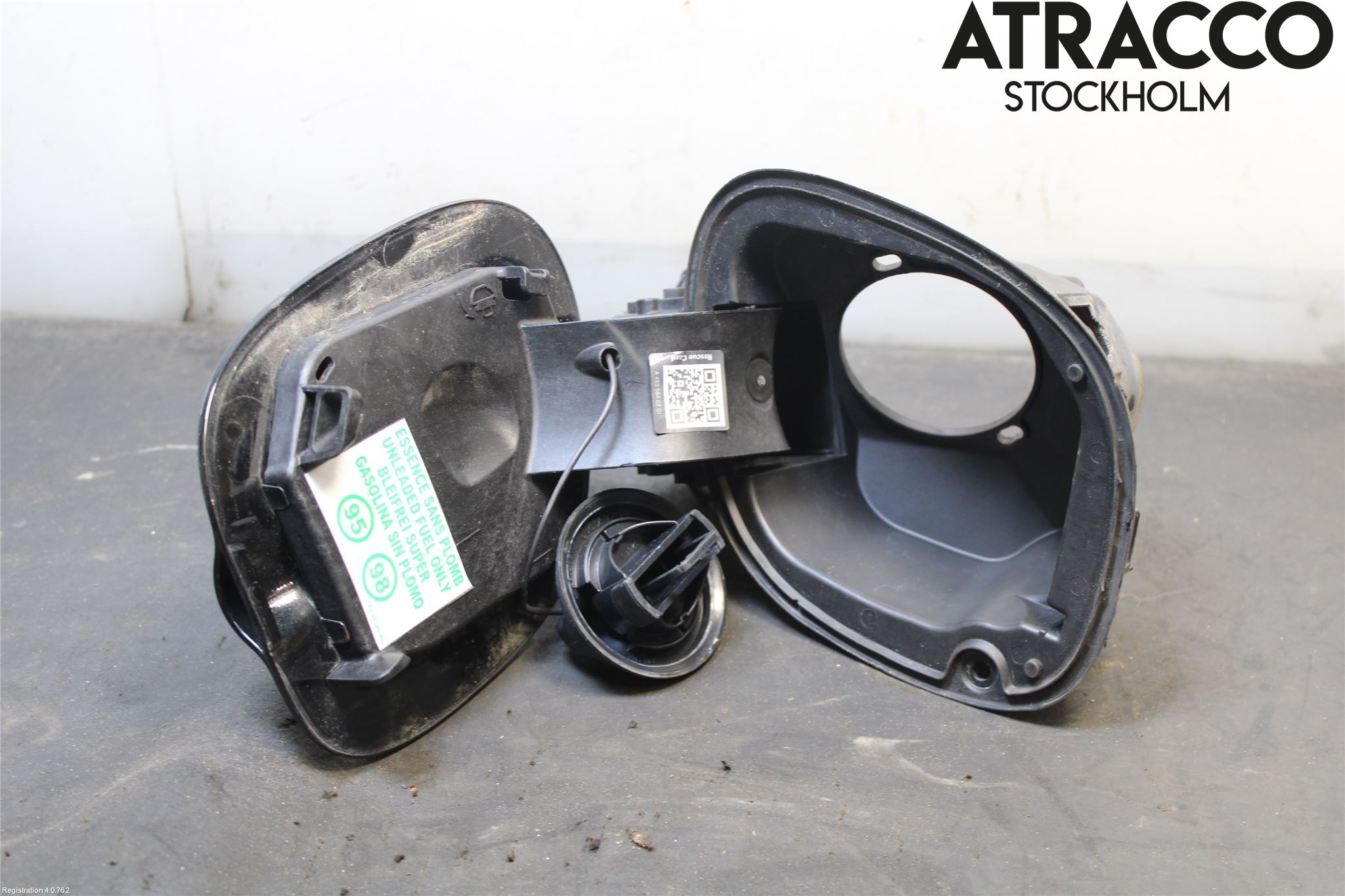 Smart FORTWO III 15-24 Drivstoff Tankluke
