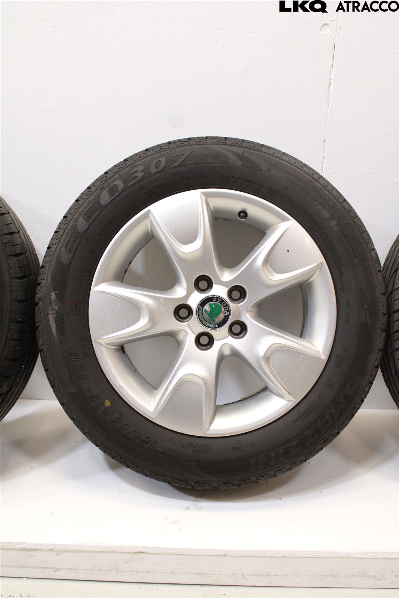 Skoda ROOMSTER Felg Aluminium Sett 4Stk
