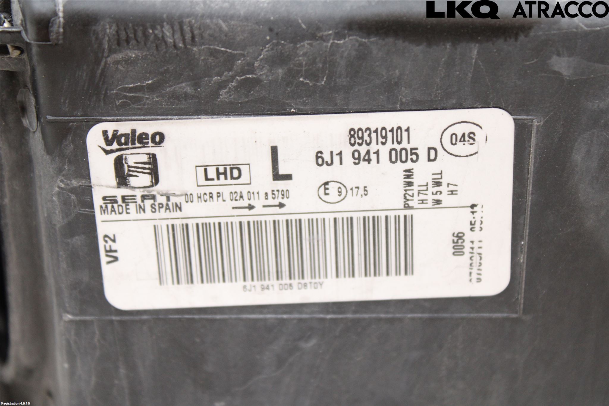 Seat IBIZA IV 08-16 Frontlykt Venstre