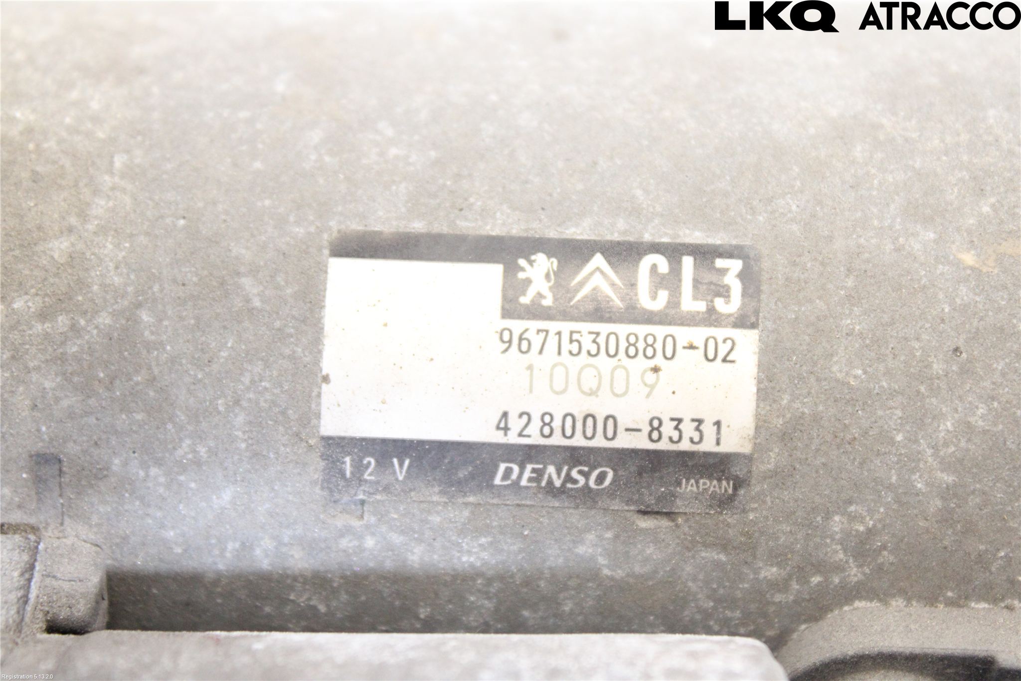 Citroen C3 10-17 Startmotor