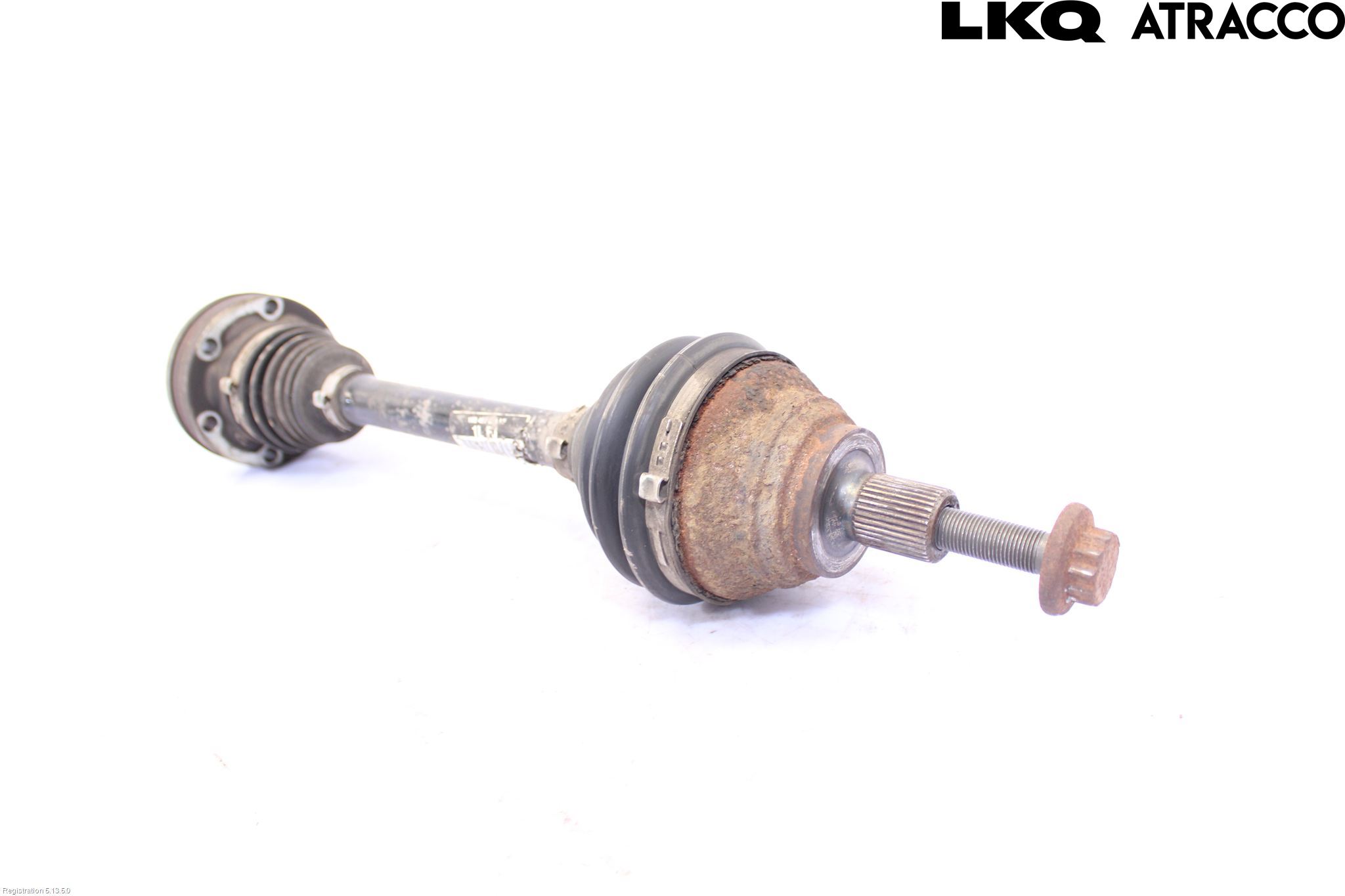 Volkswagen VW GOLF VI 09-13 Drivaksel Foran Kompl Venstre