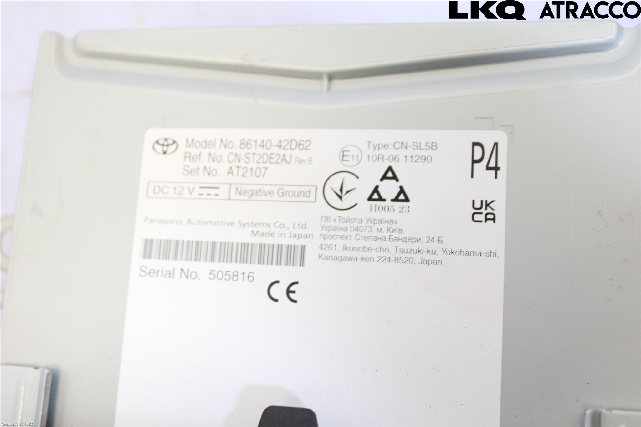 Toyota RAV4 19- Stereo Radio Med Cd