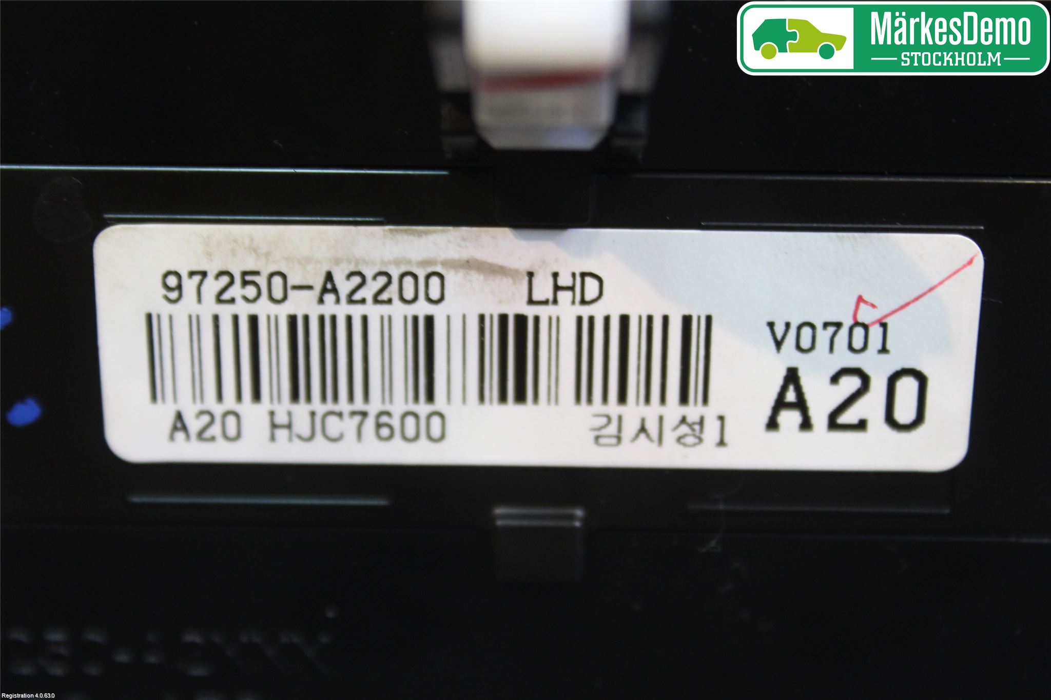 Kia CEED 12-18 Varme Ac Betjening-Display