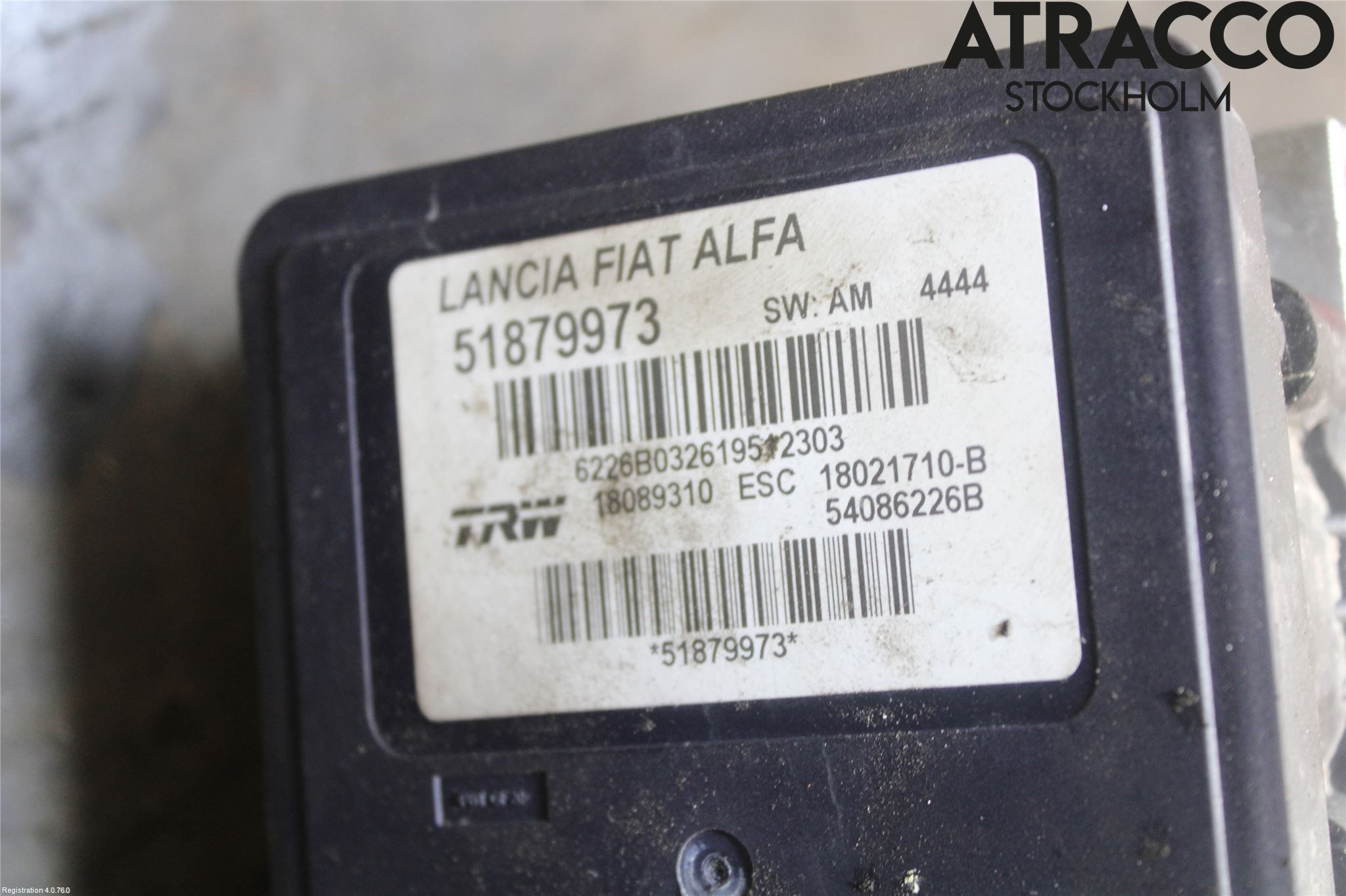 Fiat 500L 13-19 Abs Hydraulikkaggregat