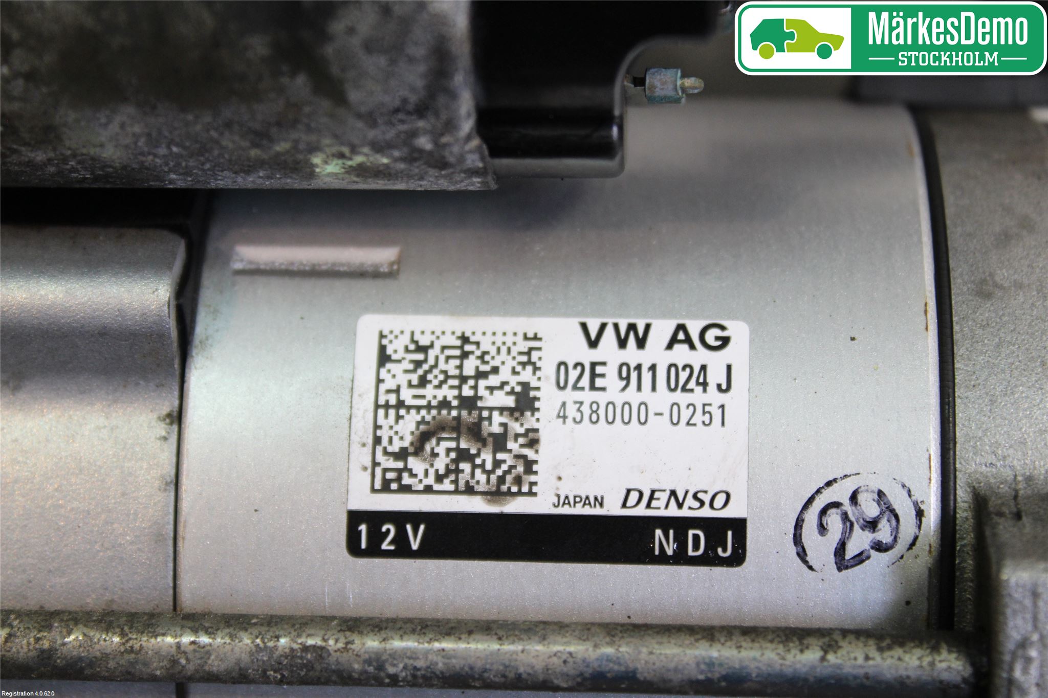 Volkswagen VW PASSAT 15-19 Startmotor Diesel