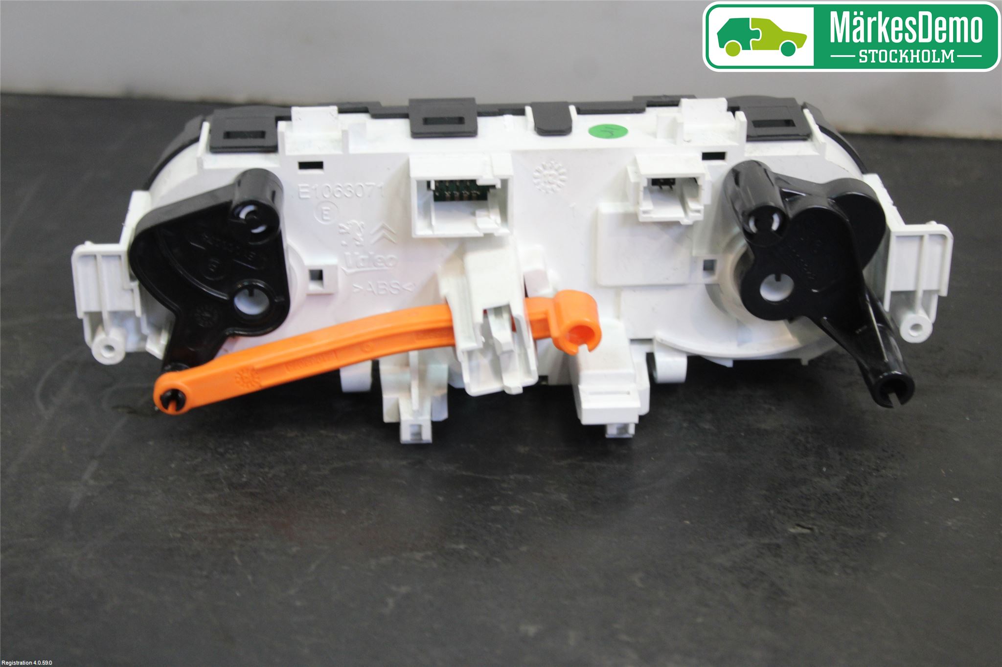 Peugeot 208 12-15 Varme Ac Betjening-Display
