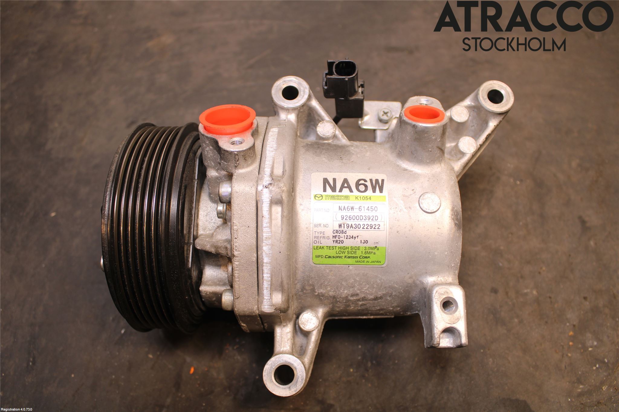Mazda MX-5 IV (ND/ND2/ND3) MIATA 15- Varme Ac Kompressor