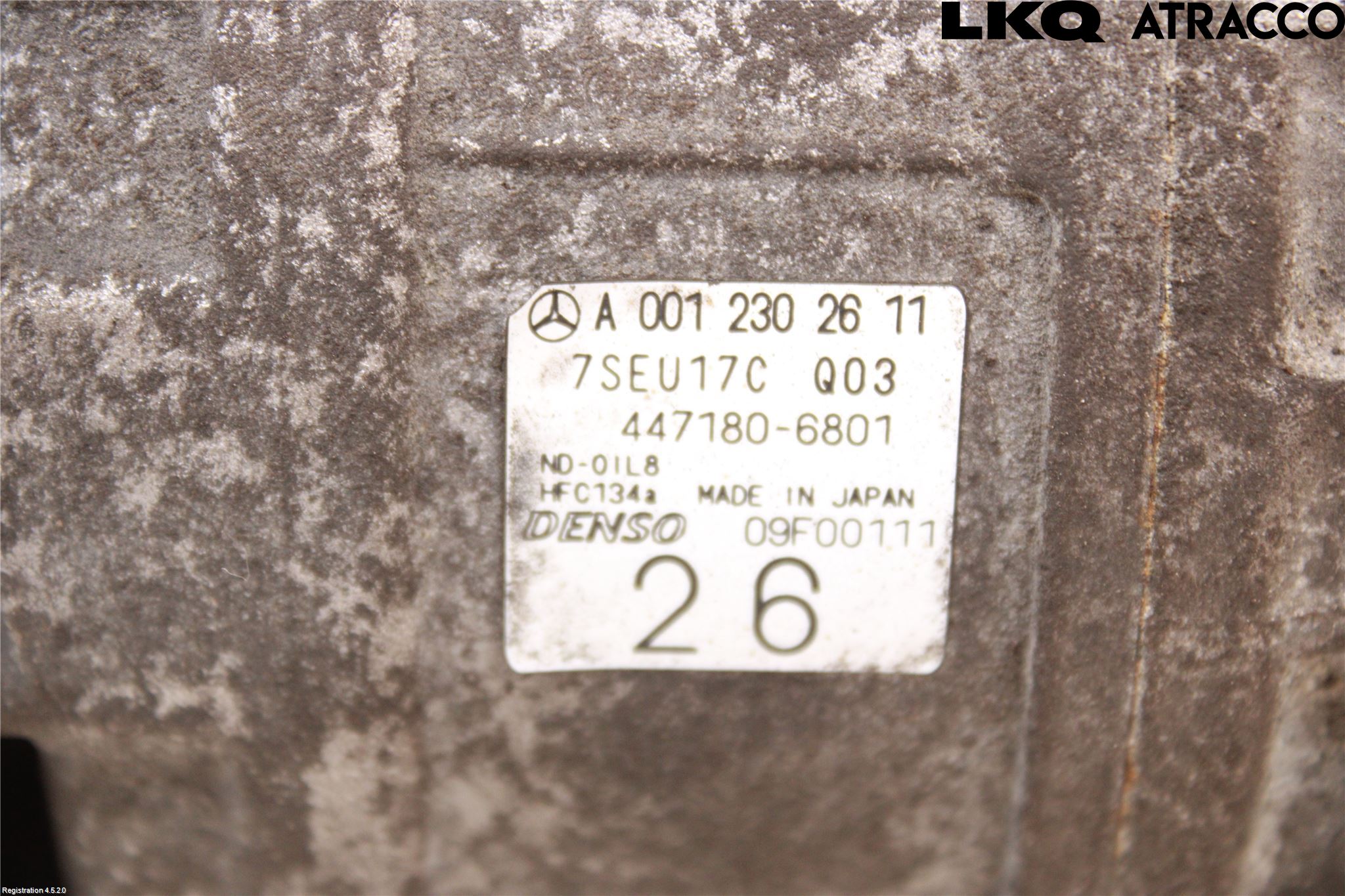 Mercedes-Benz MB E-KLASS (W211) 02-09 Varme Ac Kompressor