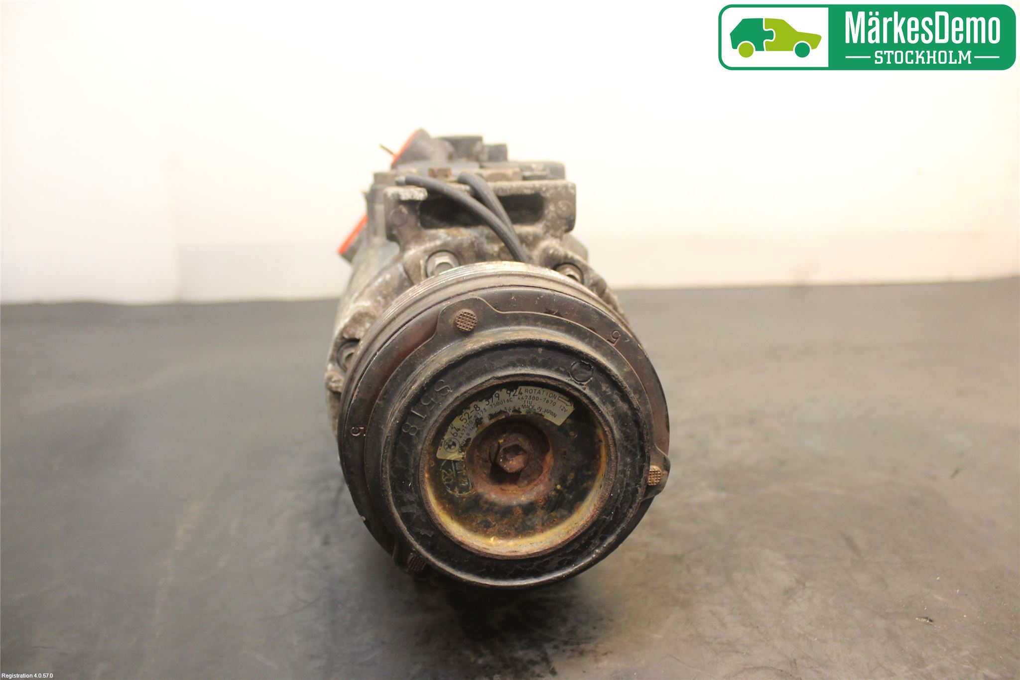 BMW 3 E46      98-05 Varme Ac Kompressor