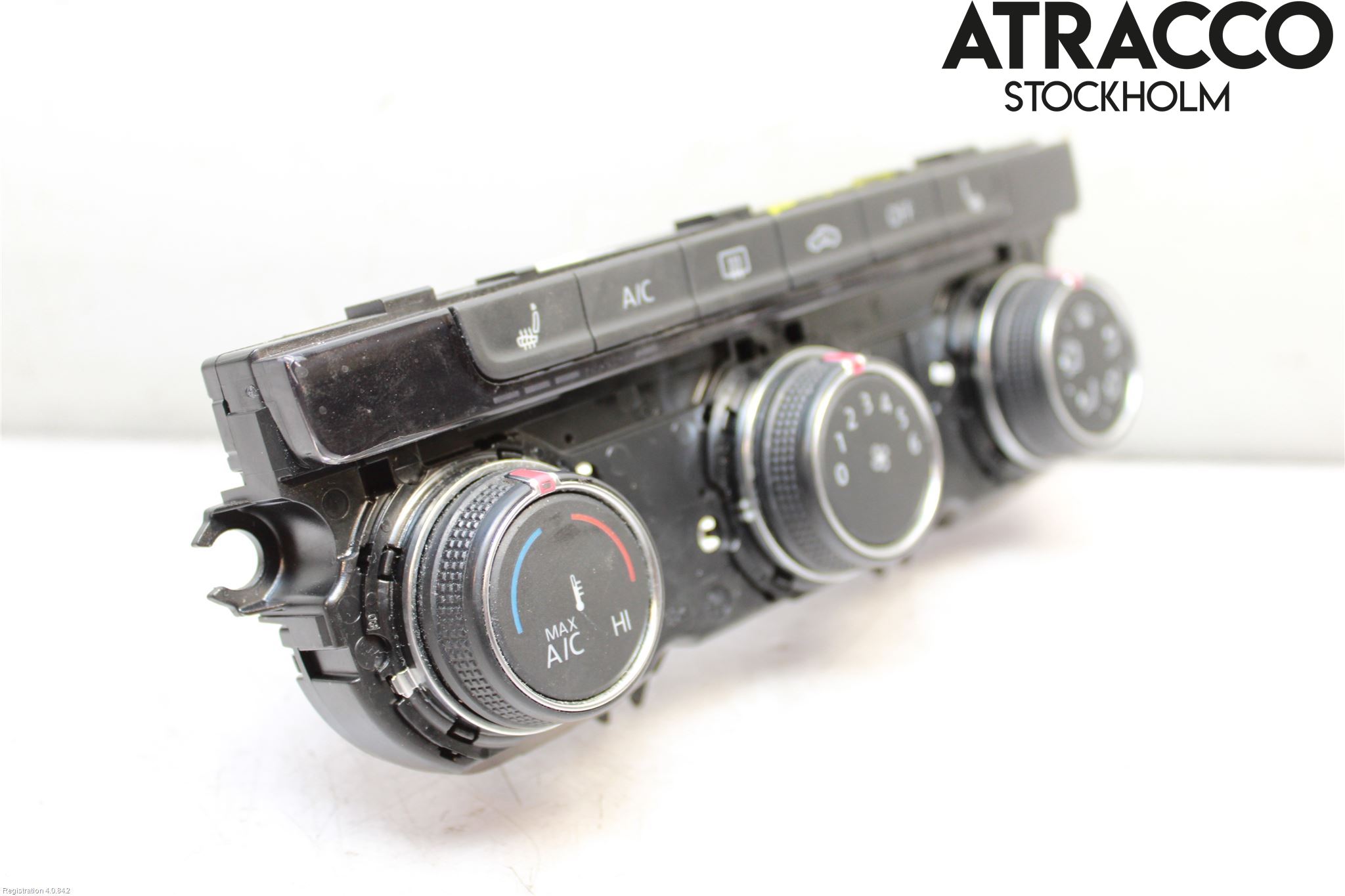 Volkswagen VW GOLF / E-GOLF VII 13-20 Varme Ac Betjening-Display