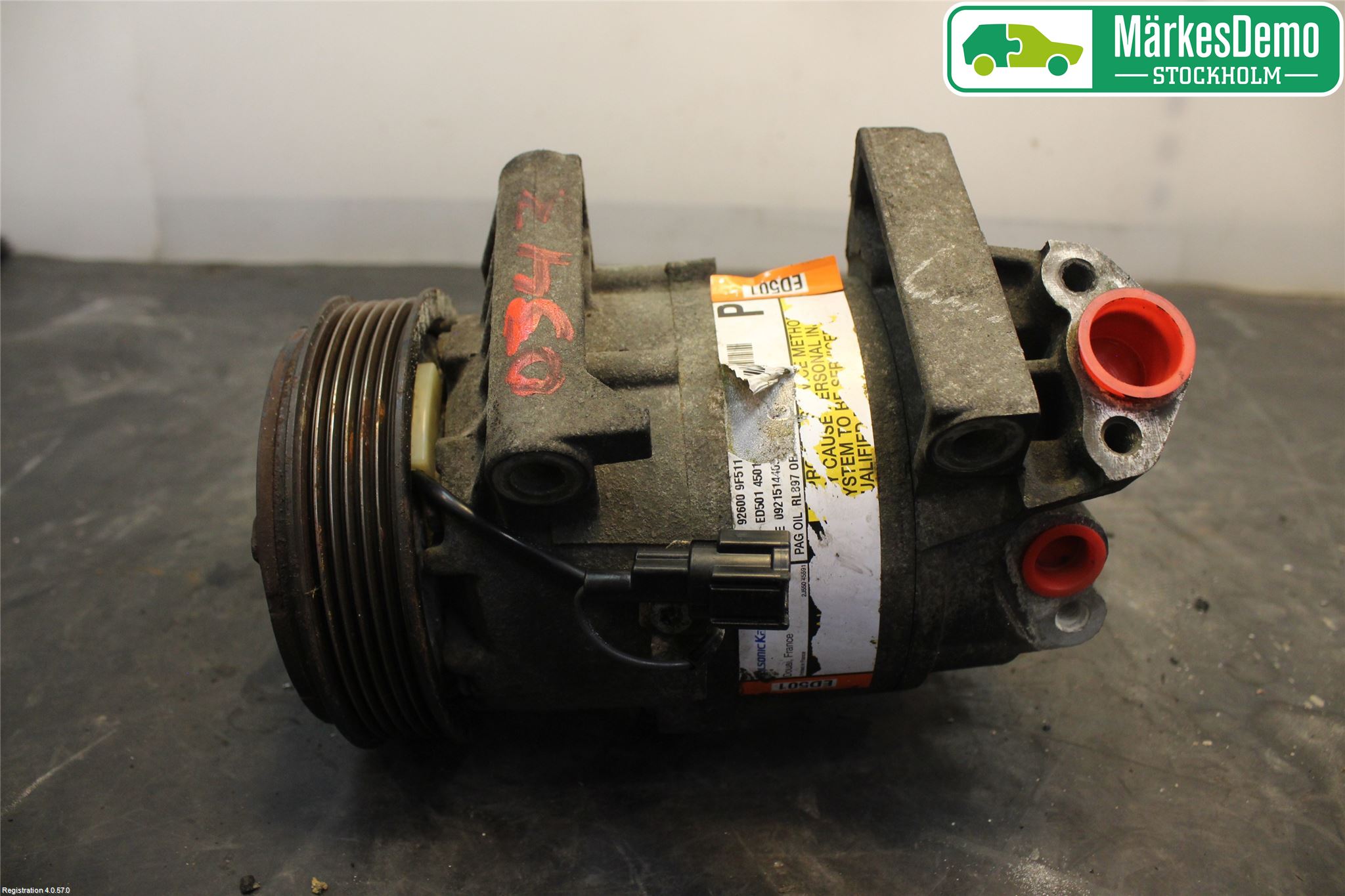 Nissan ALMERA    00-06 Varme Ac Kompressor