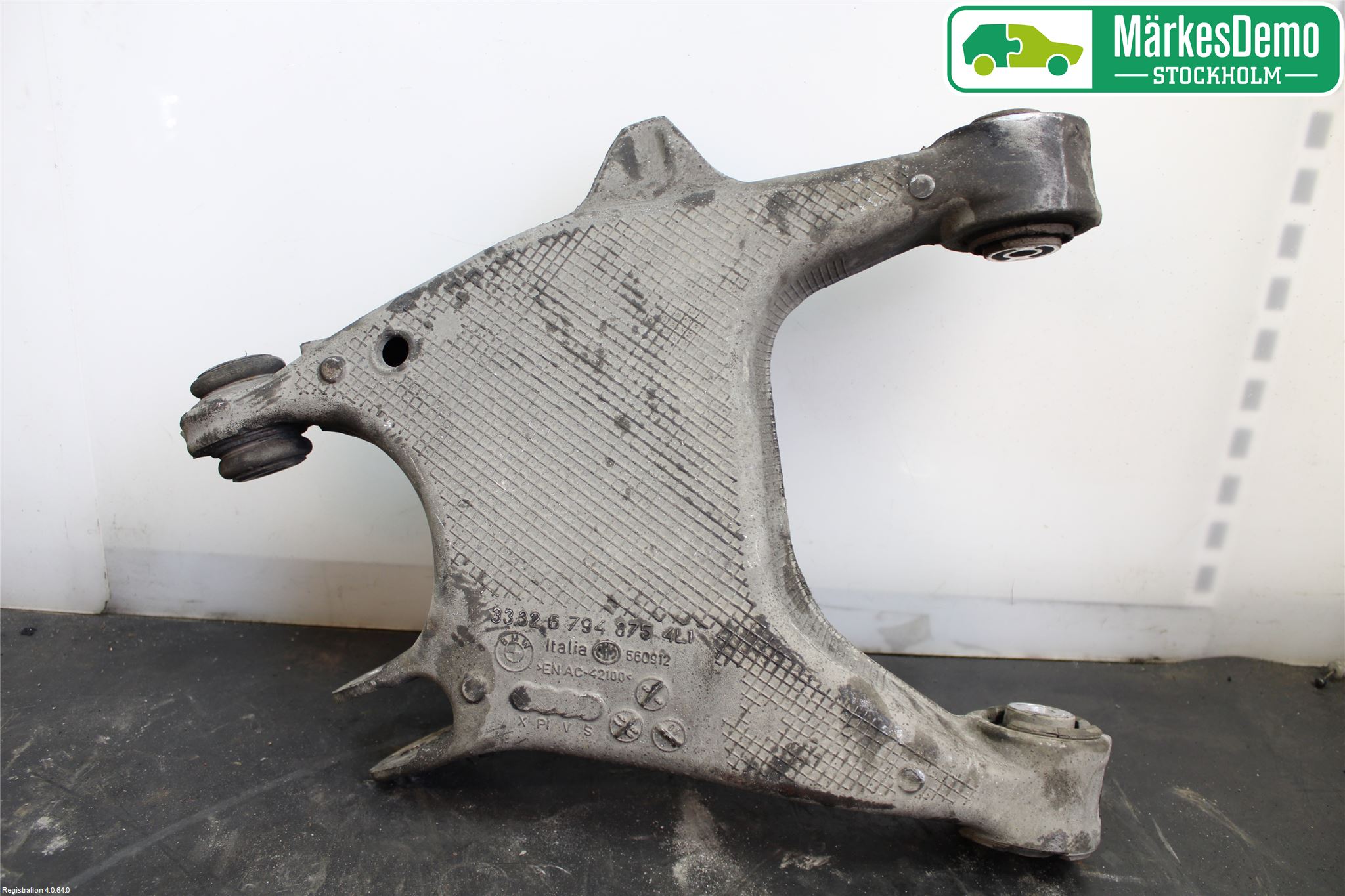 BMW 6 F12/F13 10-18 Bærearm Bak Venstre