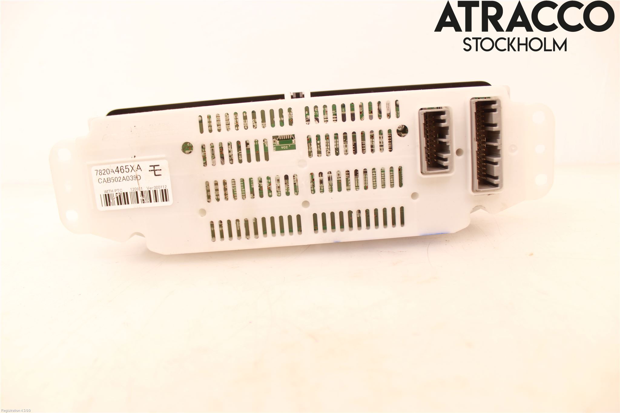 Mitsubishi OUTLANDER 13-21 Varme Ac Betjening-Display