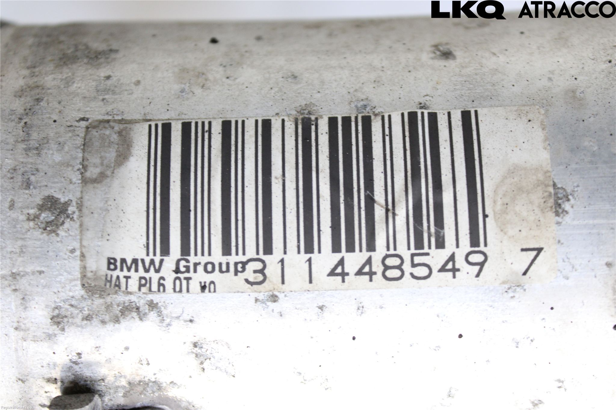 BMW 5 F10/F11/F18 09-17 Bakaksel Feste Travers-Ramme