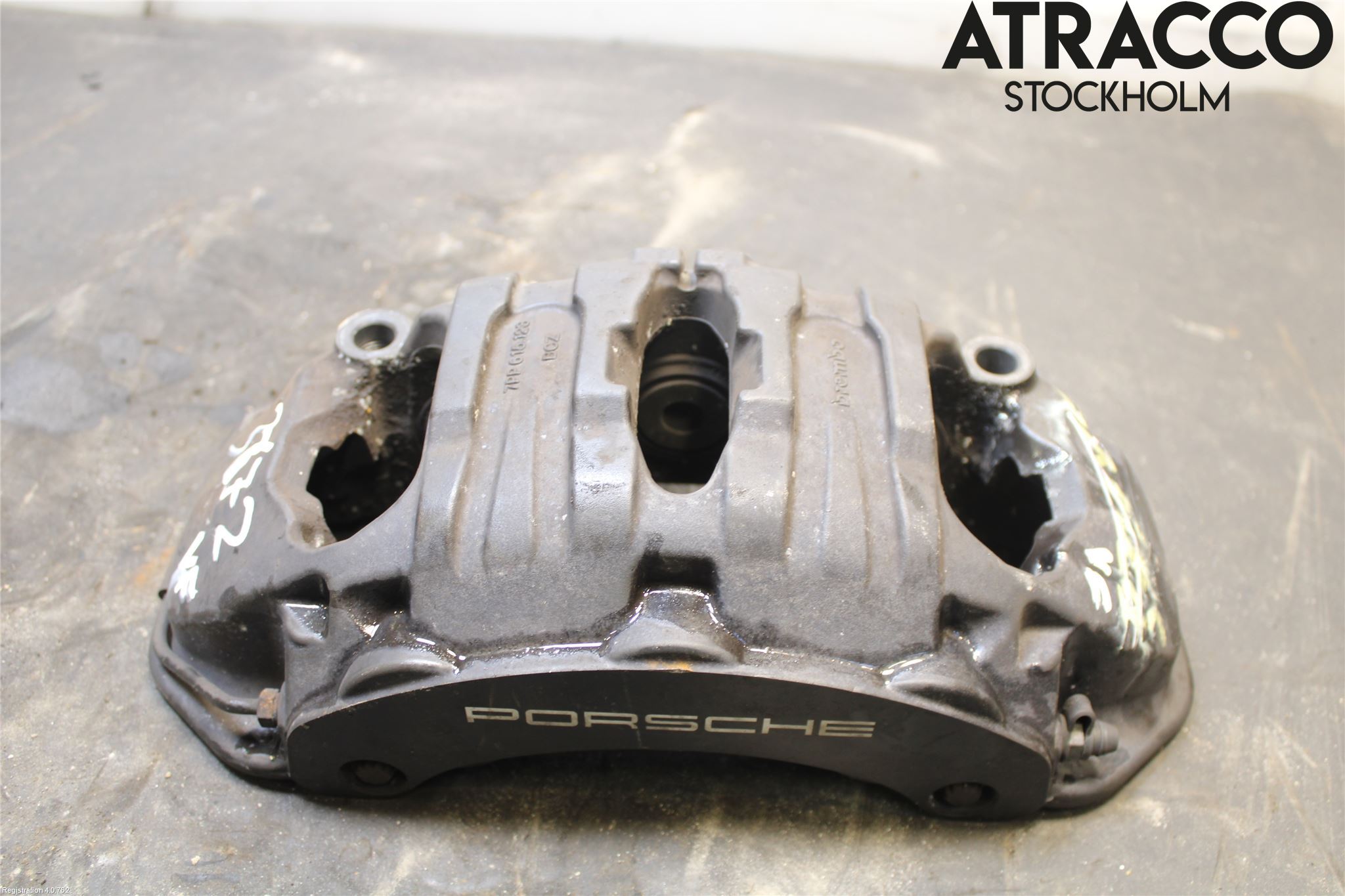 Porsche CAYENNE 03- Bremsecaliper Foran Venstre