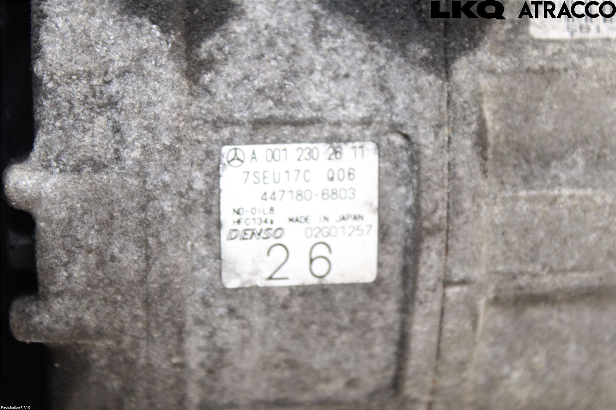 Mercedes-Benz MB E-KLASS (W211) 02-09 Varme Ac Kompressor