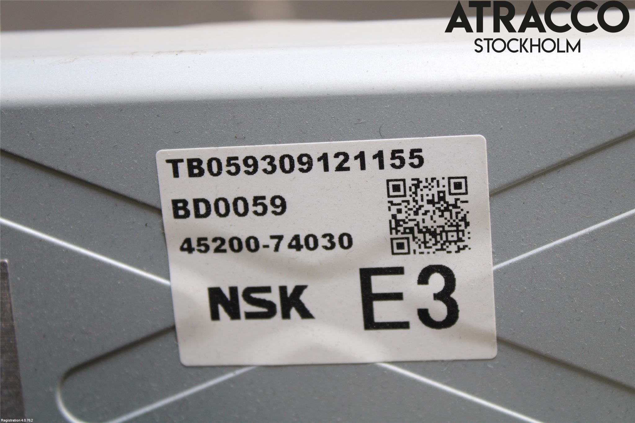 Toyota iQ Rattakselaggregat Innebygd Servo