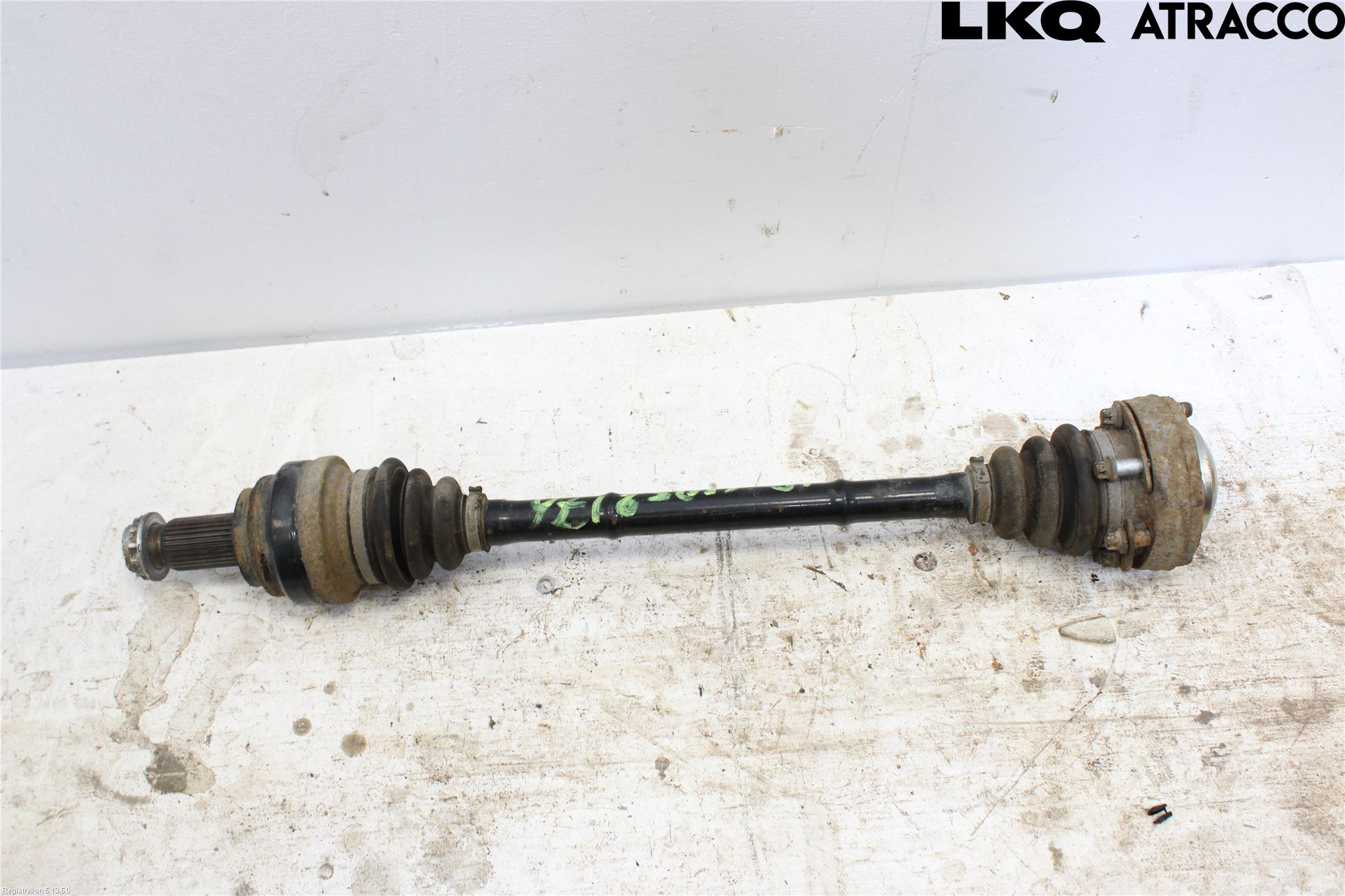 BMW X1 E84 10-15 Drivaksel Bak Kompl Venstre