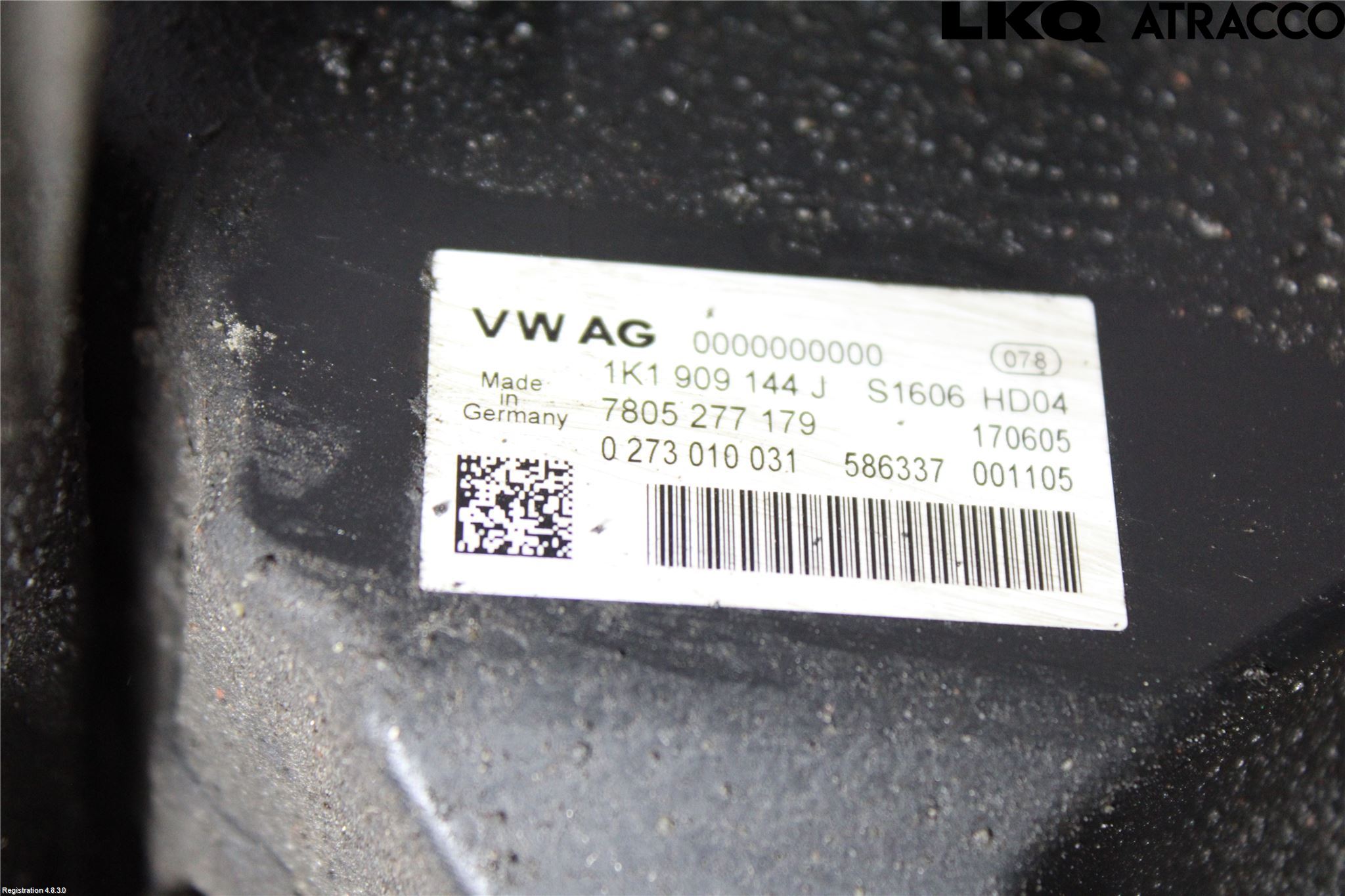 Volkswagen VW TOURAN 03-10 Styrväxel/Snäcka Elektrisk