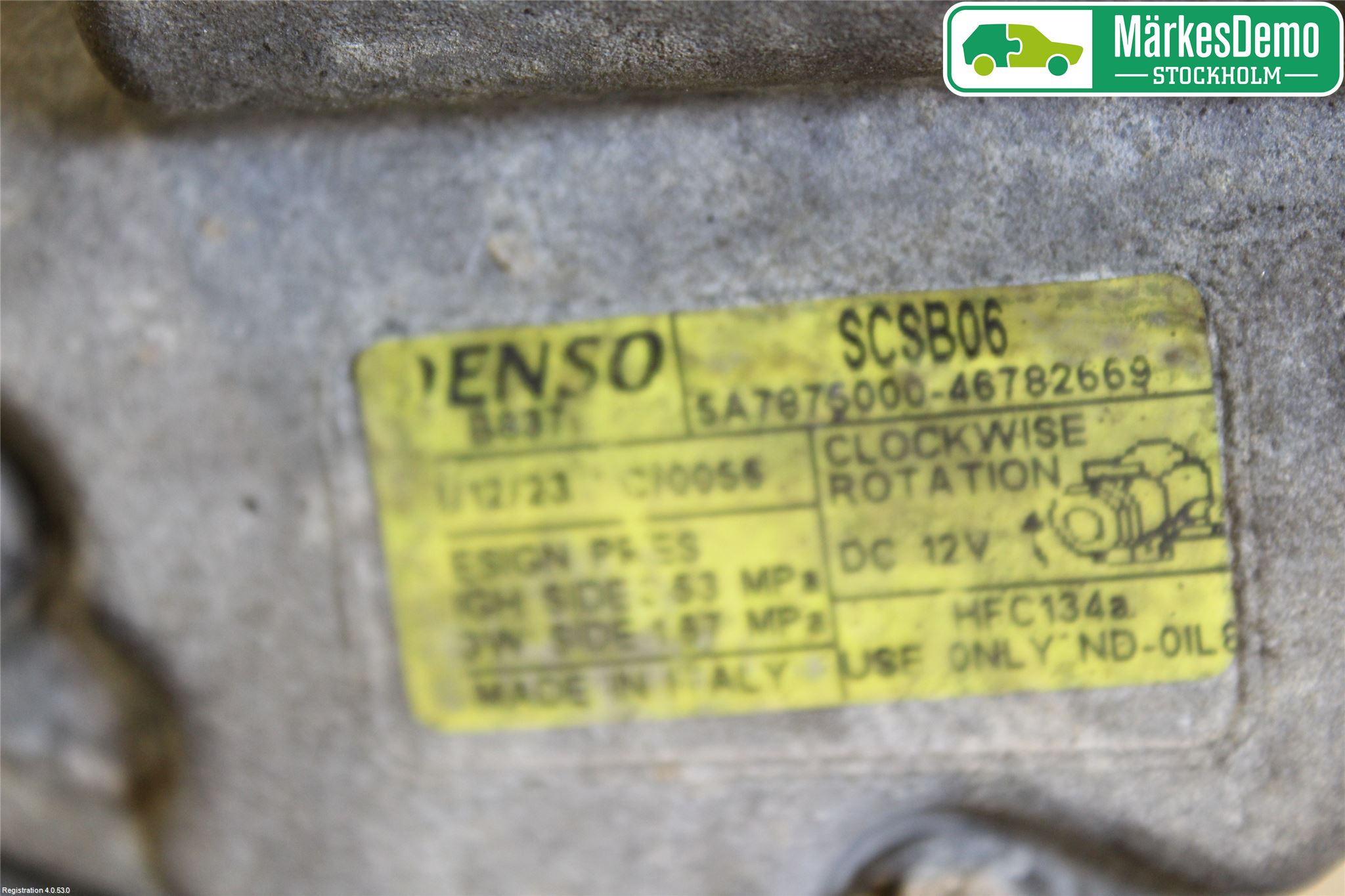 Fiat PUNTO 00-18 Varme Ac Kompressor