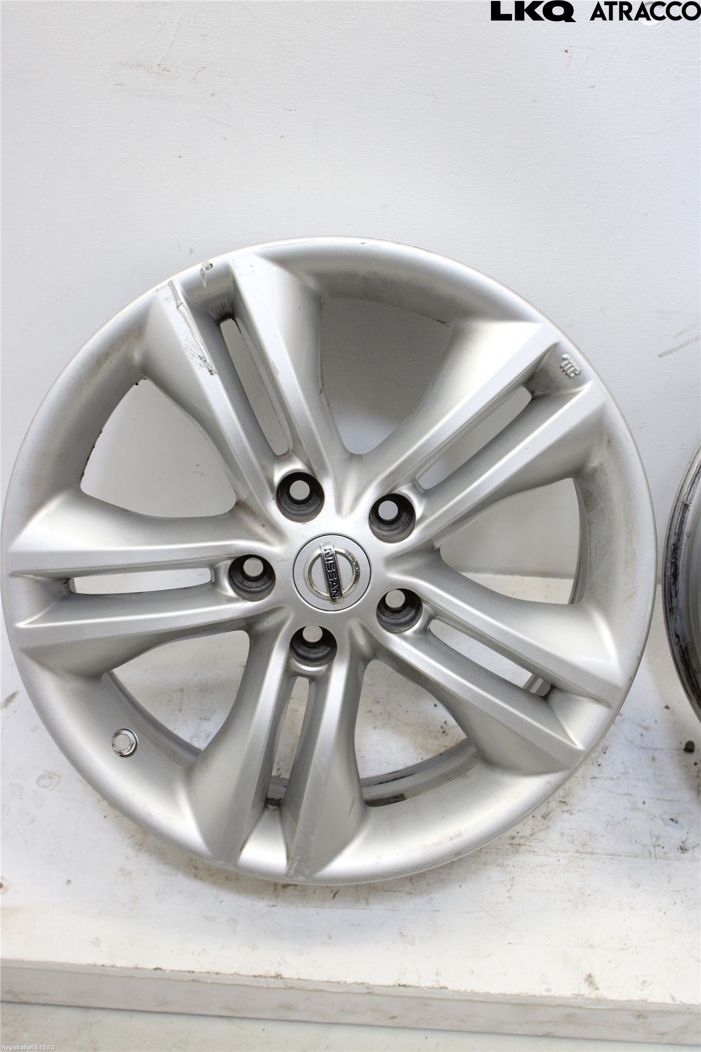 Nissan QASHQAI+2  10-14 Felg Aluminium Sett 4Stk