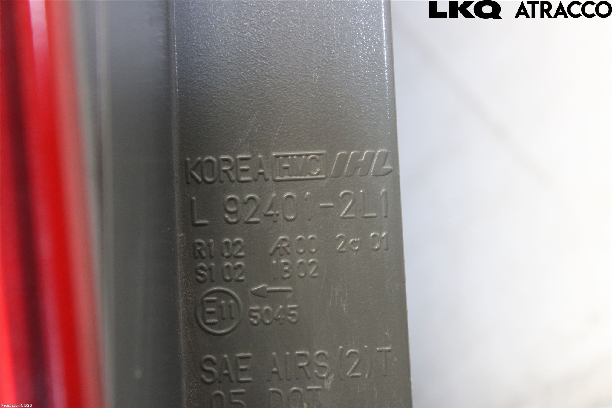 Hyundai i30 FD 07-12 Baklykt Venstre