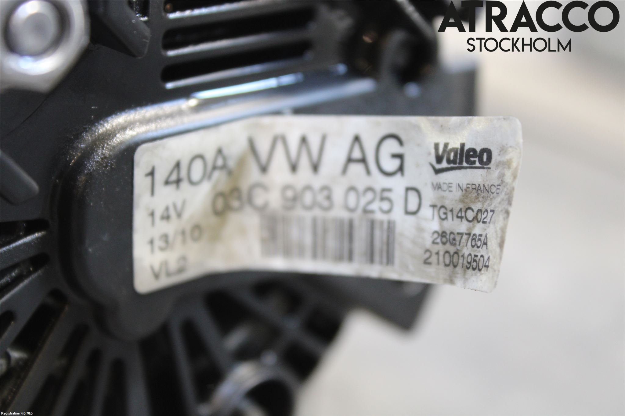 Volkswagen VW PASSAT 05-11 Dynamo