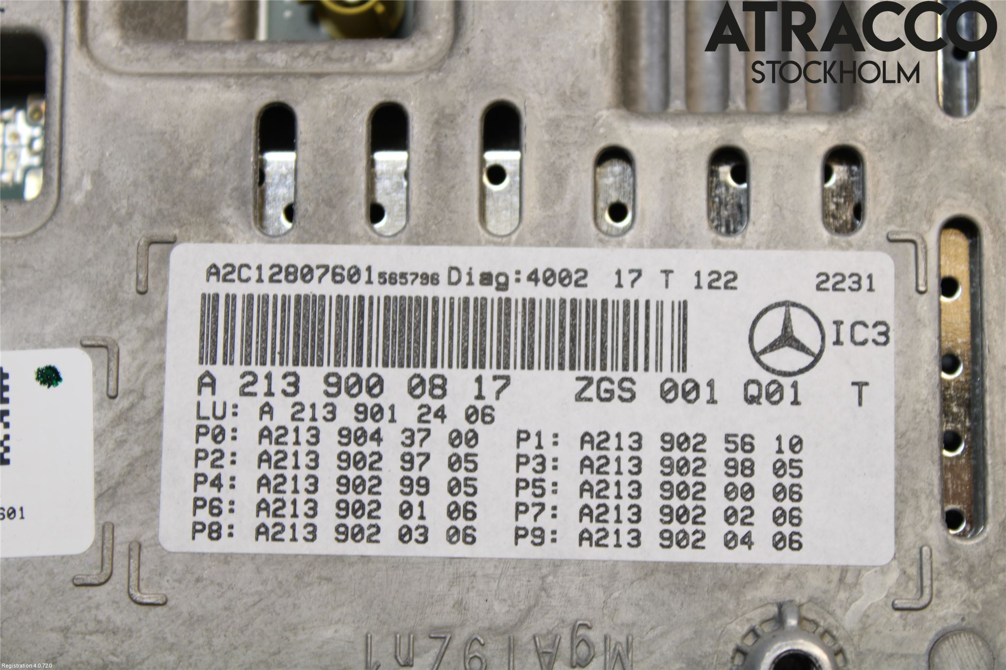 Mercedes-Benz MB E-KLASS (W213) 16-23 Instr Kombinert