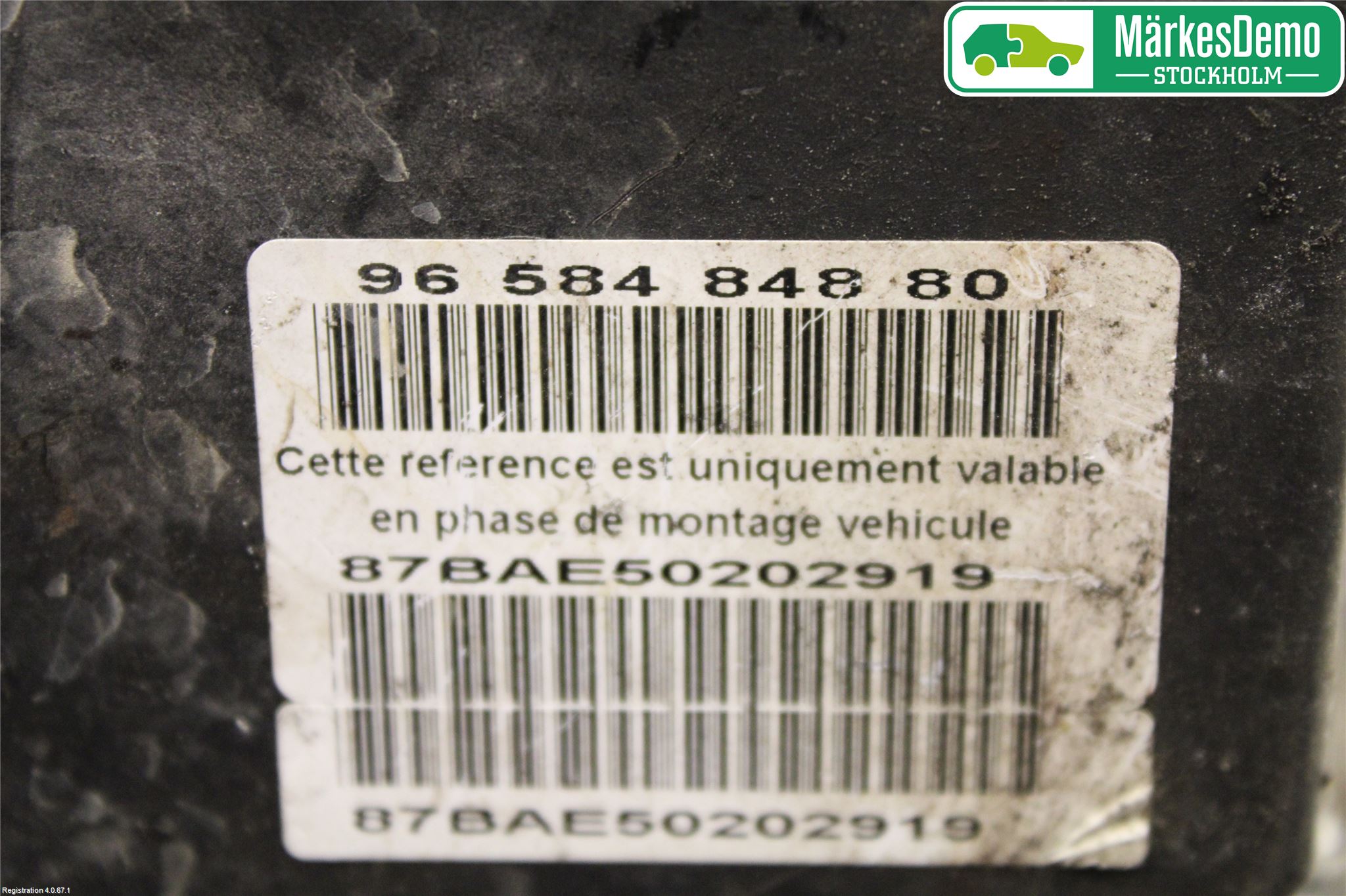 Peugeot 607 Abs Hydraulikkaggregat