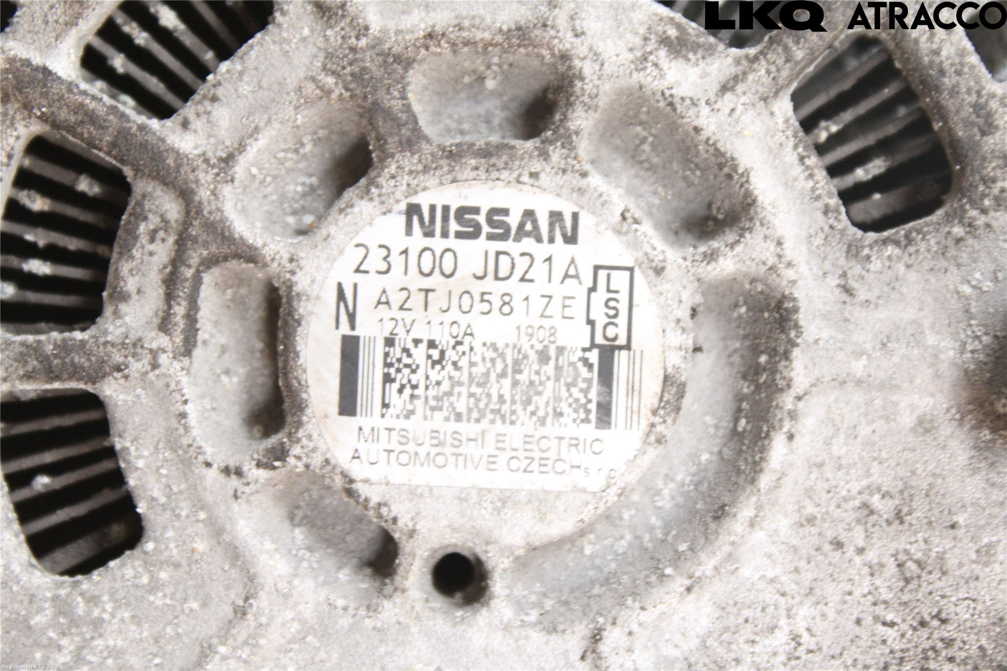 Nissan QASHQAI+2  10-14 Dynamo