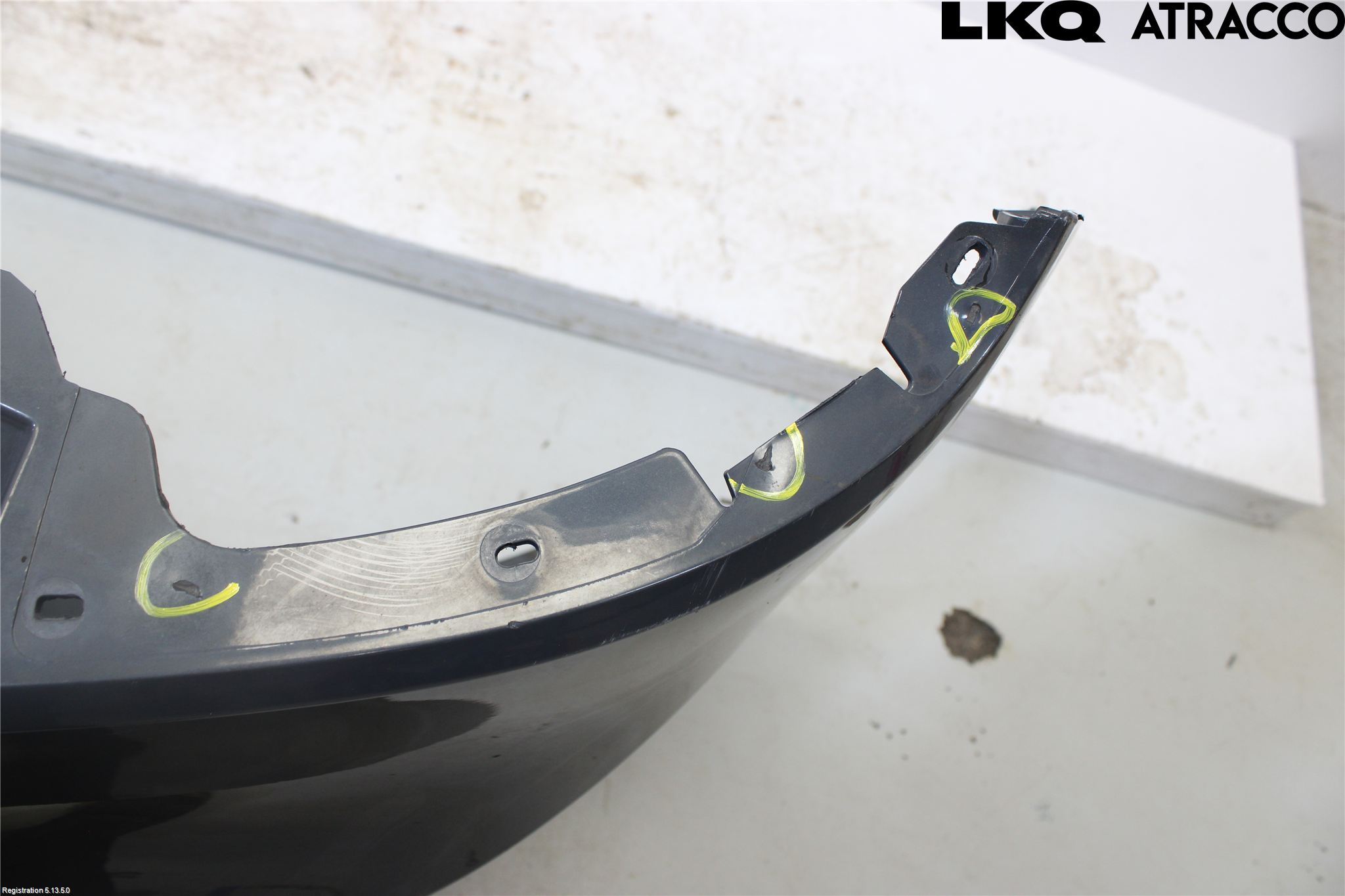 Seat LEON 06-12 Støtfanger Bak Overtrekk